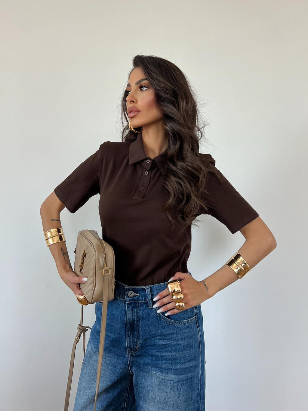 Maglia Polo 2.0 Marrone