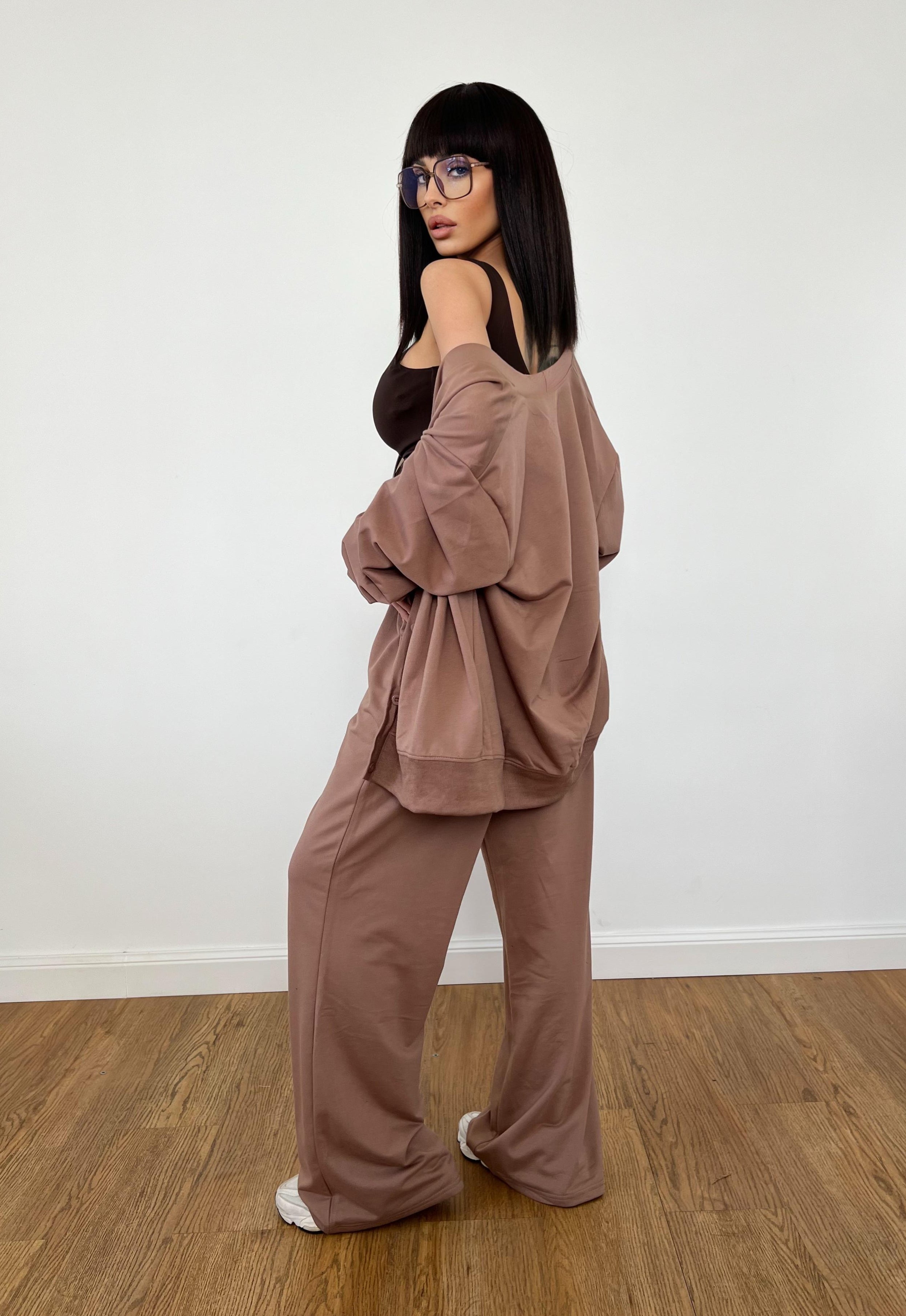 Coordinato Blaire Marrone