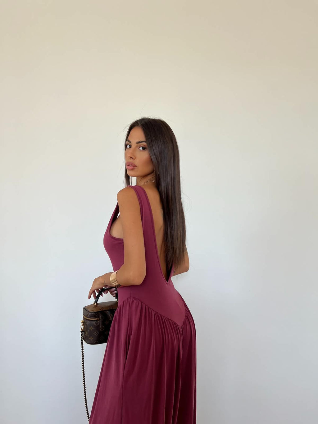 Jumpsuit Nora Prugna