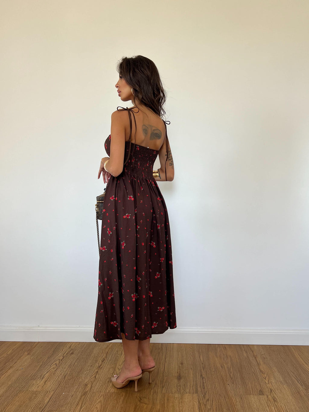 Vestito Lilly Fleur Marrone
