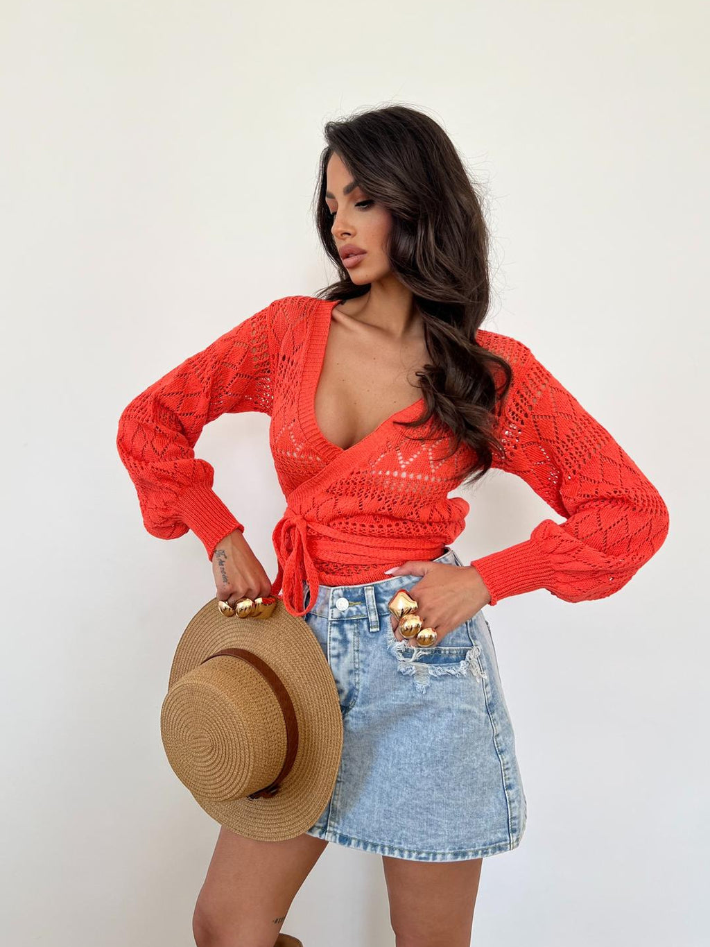 Cardigan Olivia Salmone