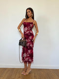 Vestito Paradise Bordeaux