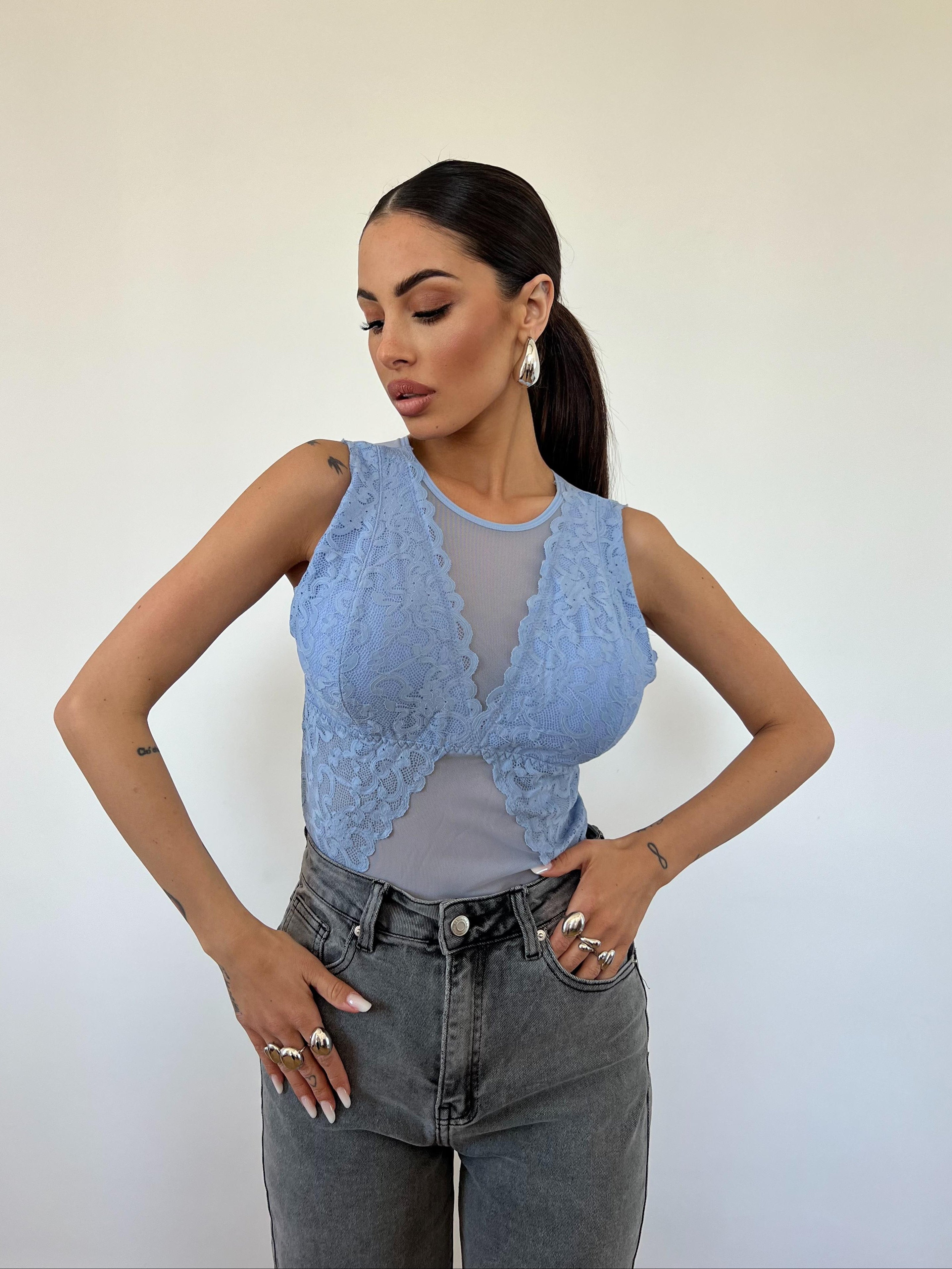 Body Apolline Azzurro