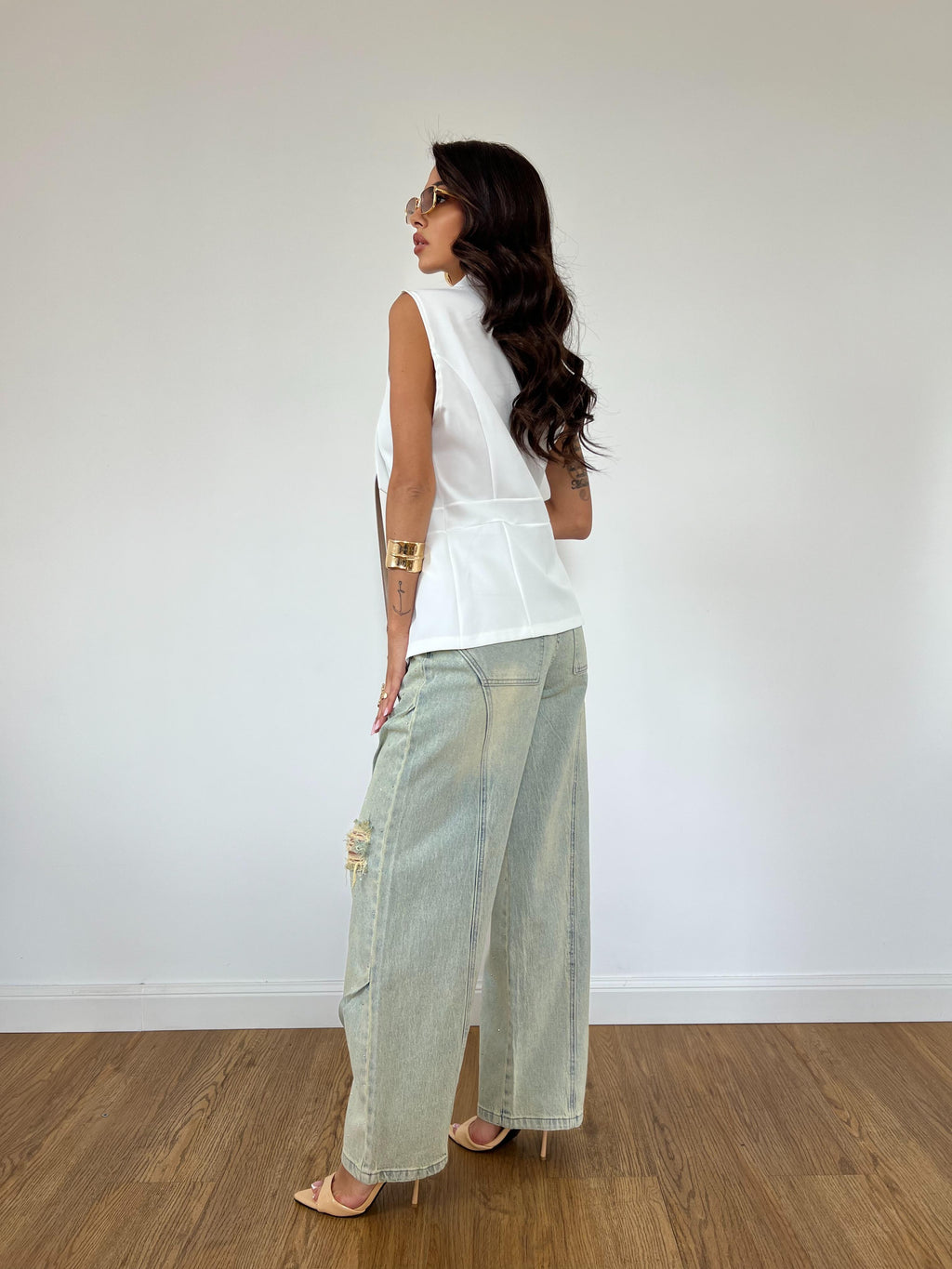 Jeans Strass Strach