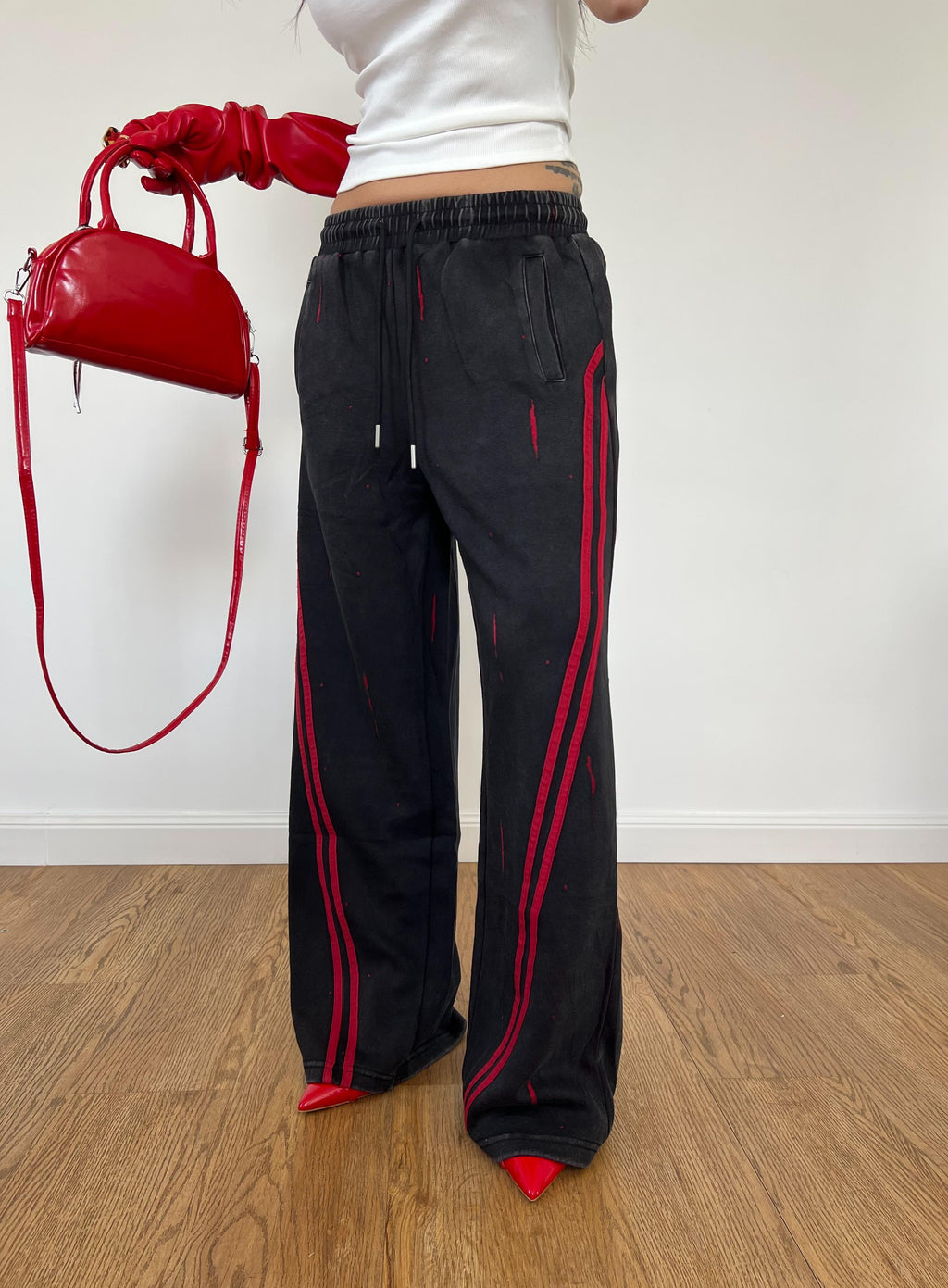 Pantalone Chicago Adida Rosso