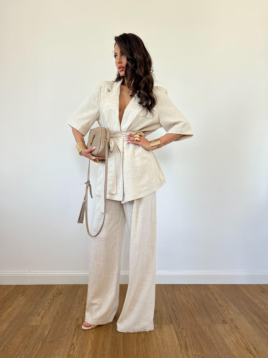 Tailleur Helen Beige