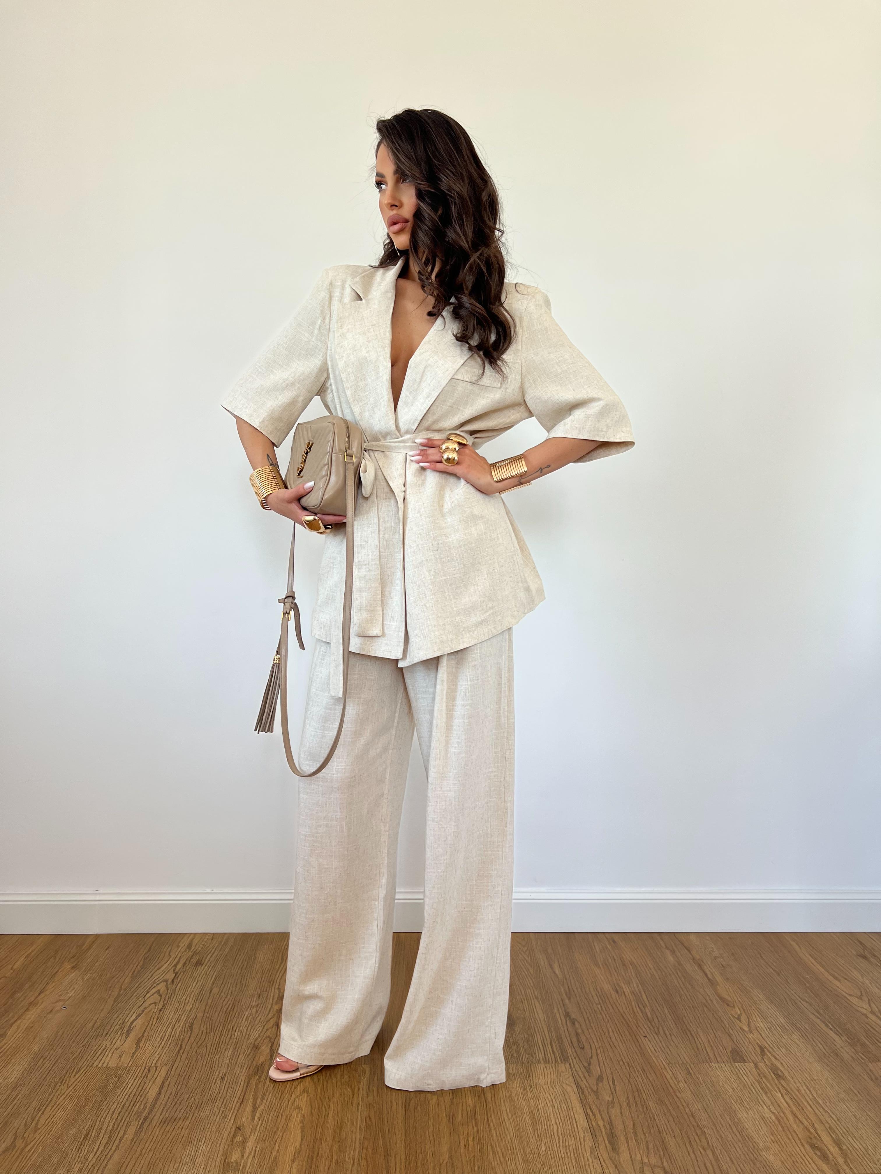 Tailleur Helen Beige