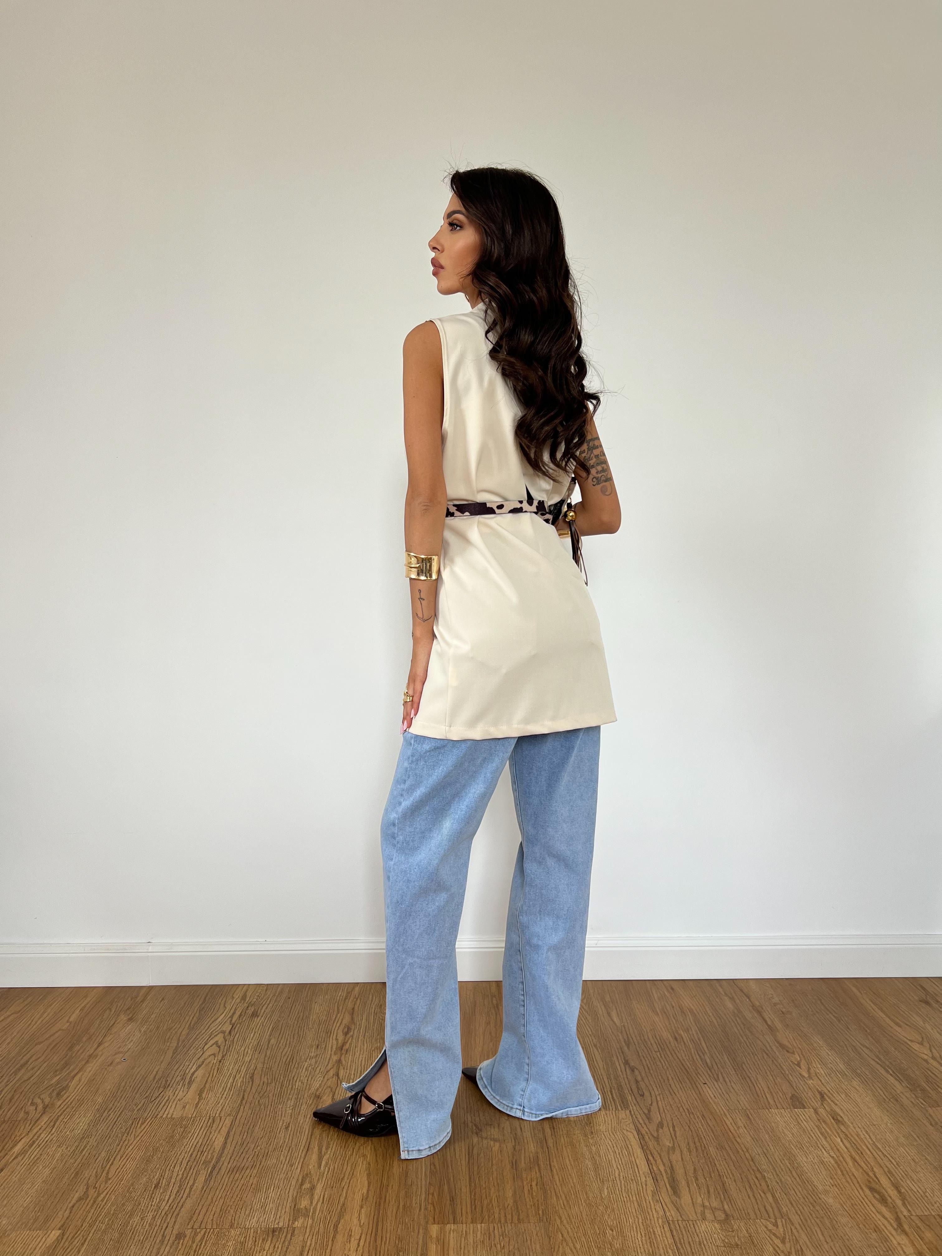 Gilet Zoe Beige