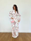 Tailleur Fleur Bianco