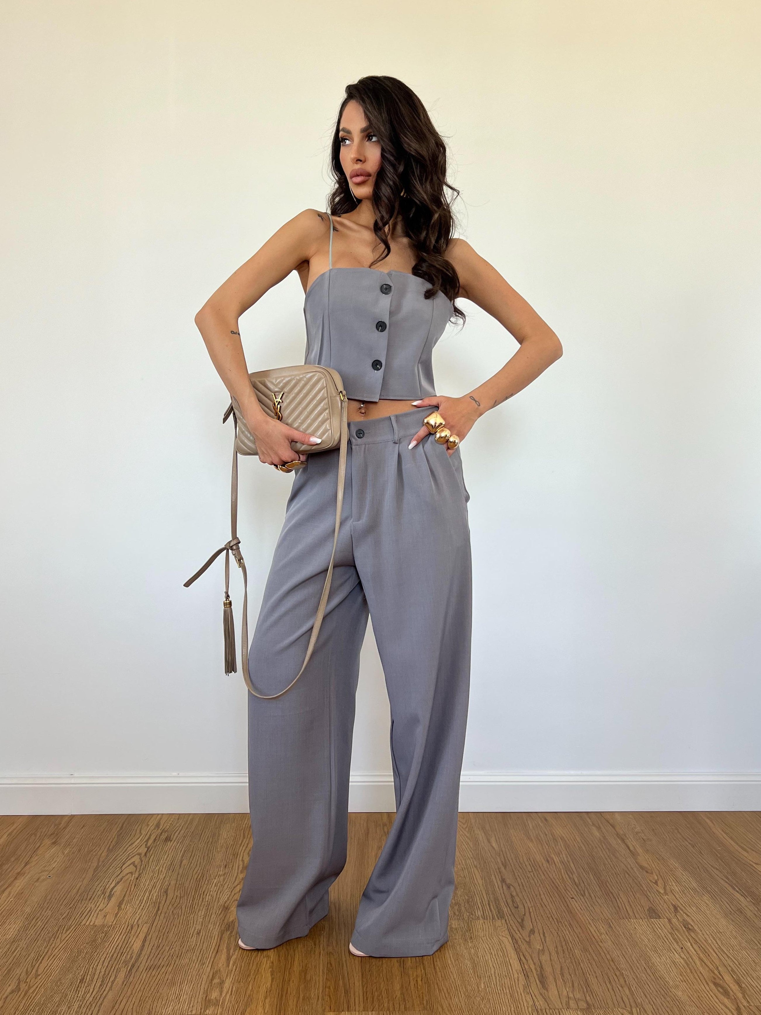 Coordinato Monique Grigio