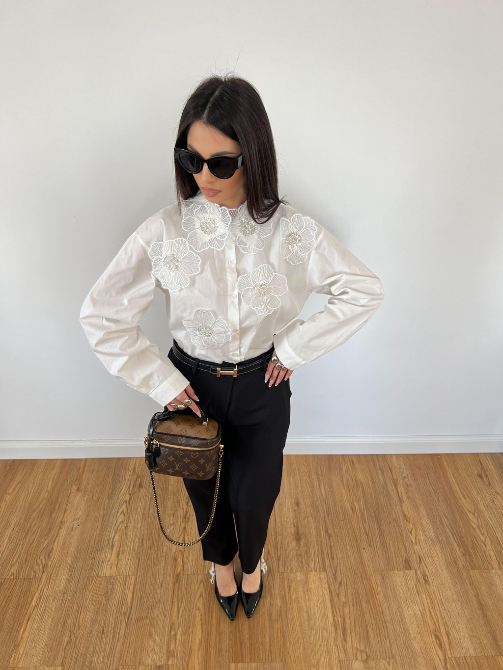 Camicia Fleur Bianca