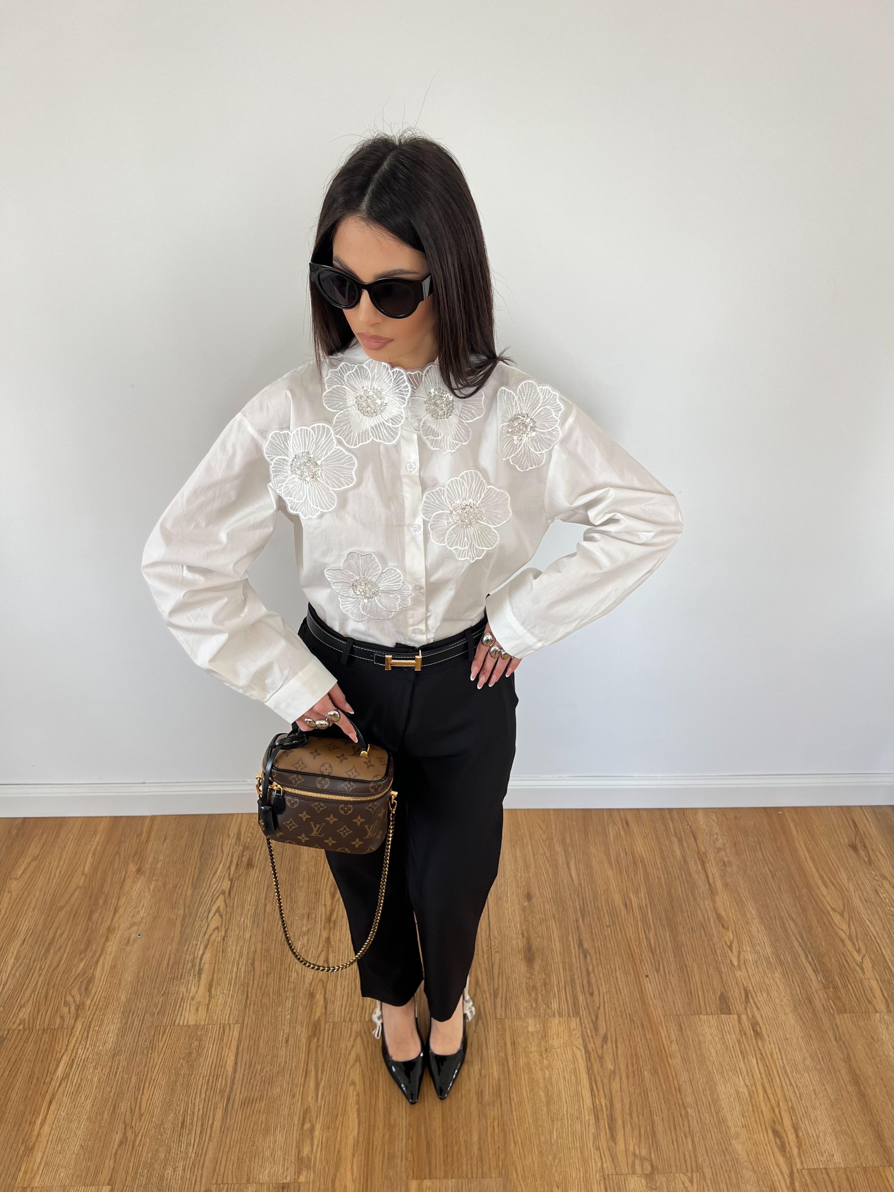 Camicia Fleur Bianca