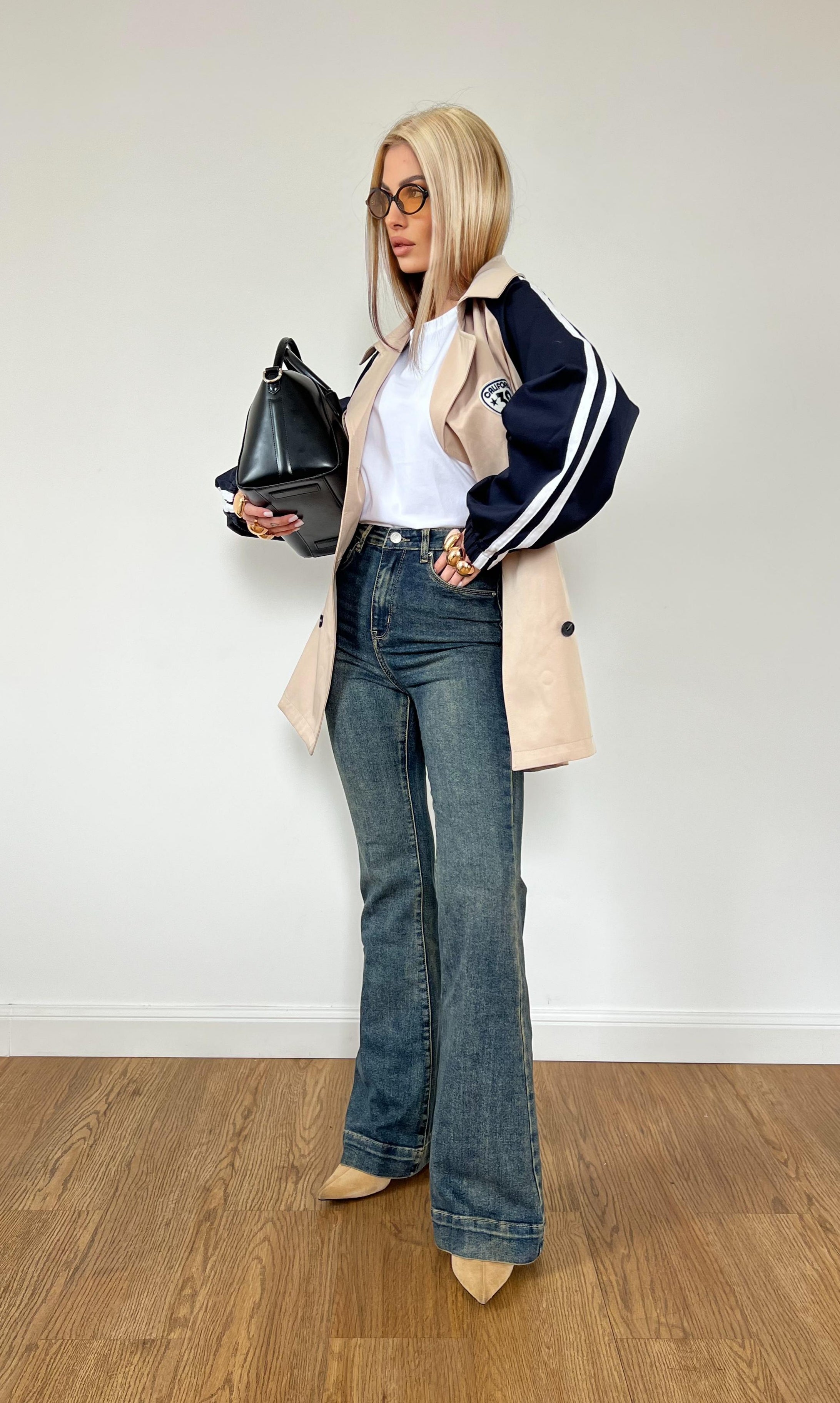 Trench Adidas California Beige Chiaro