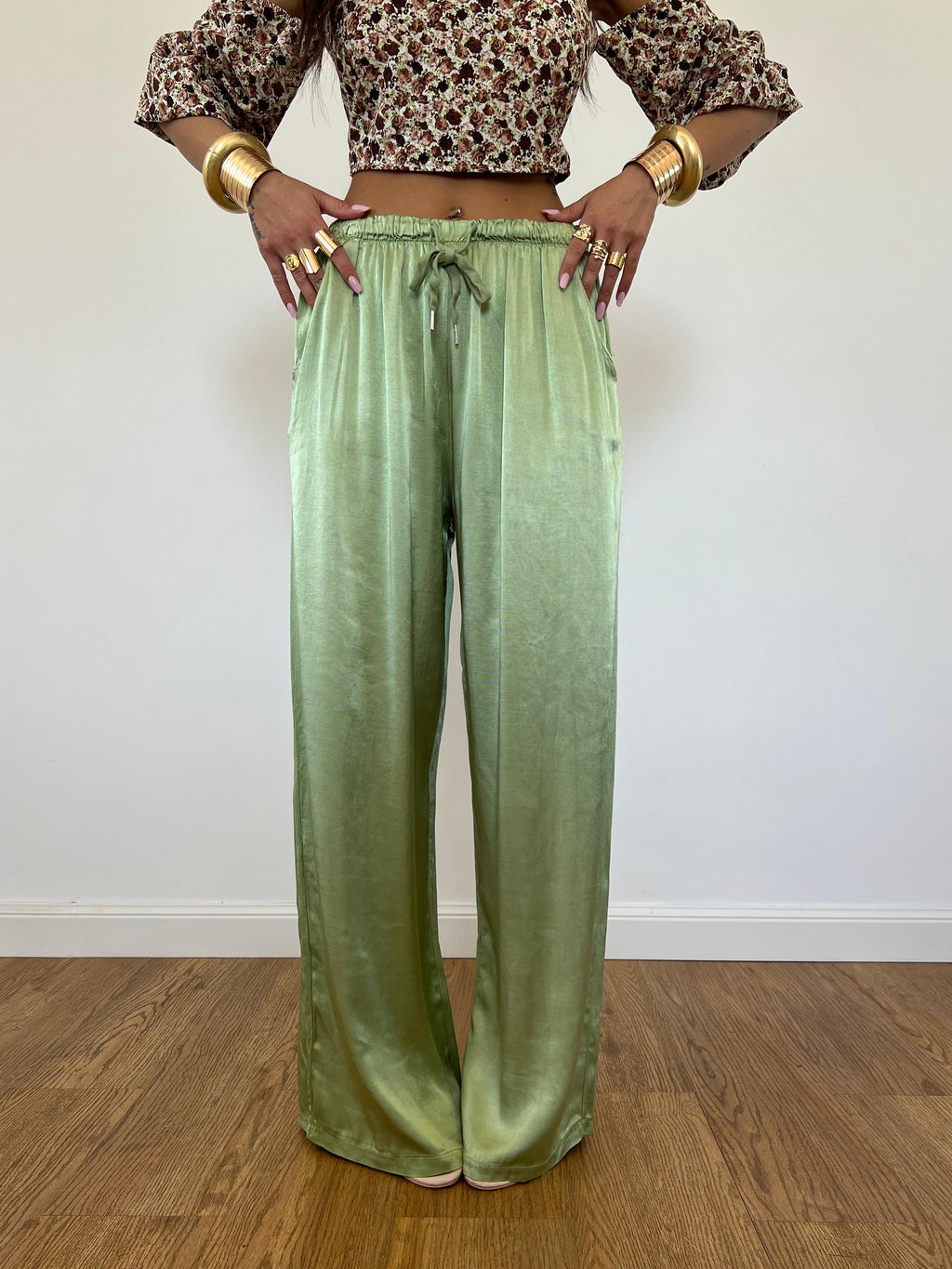 Pantalone Satin Tiffany
