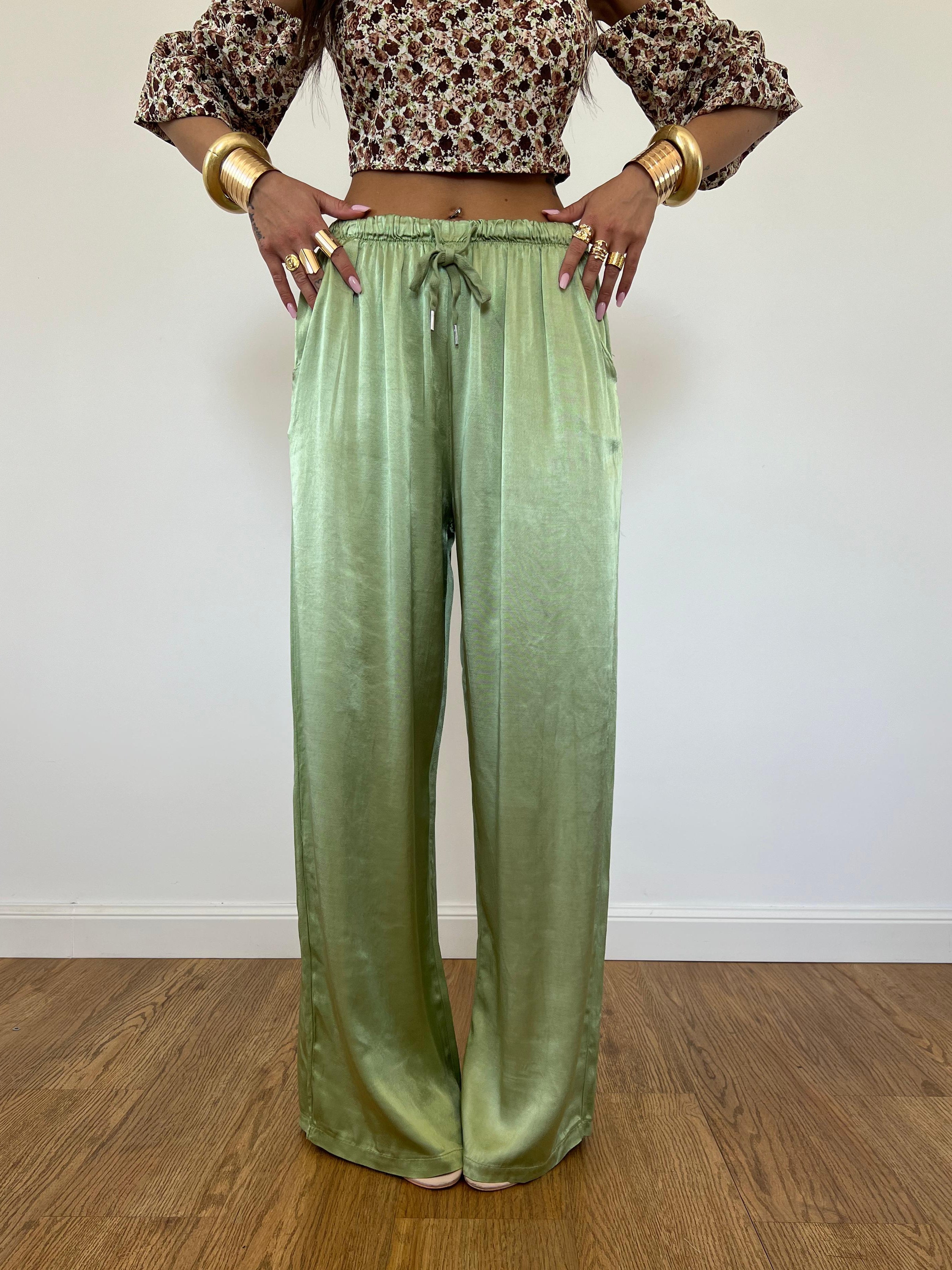 Pantalone Satin Tiffany