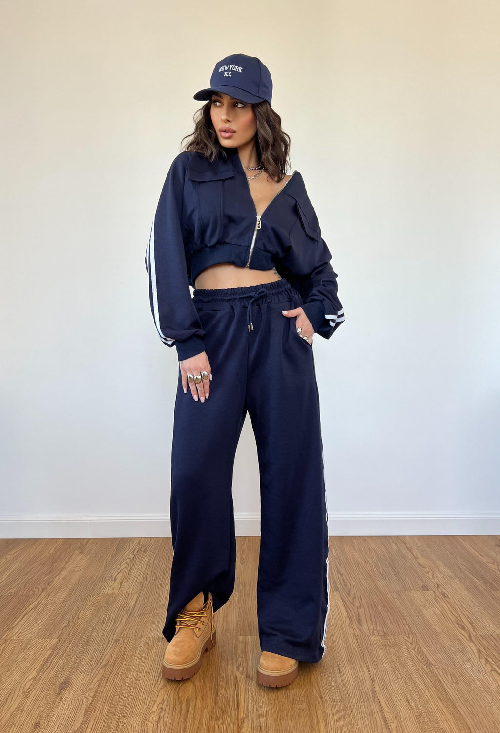 Coordinato Adida Sports Blu Notte