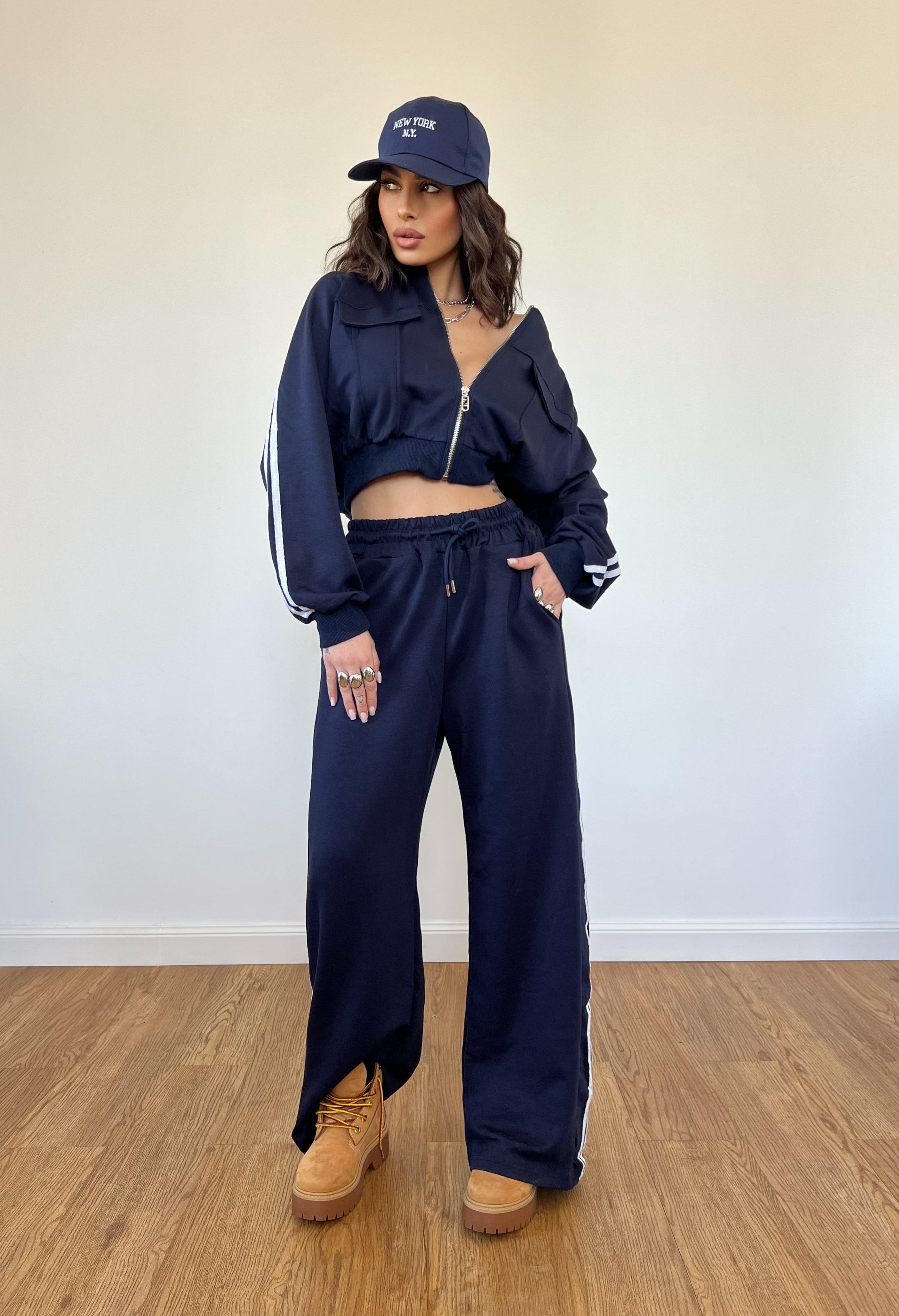 Coordinato Adida Sports Blu Notte