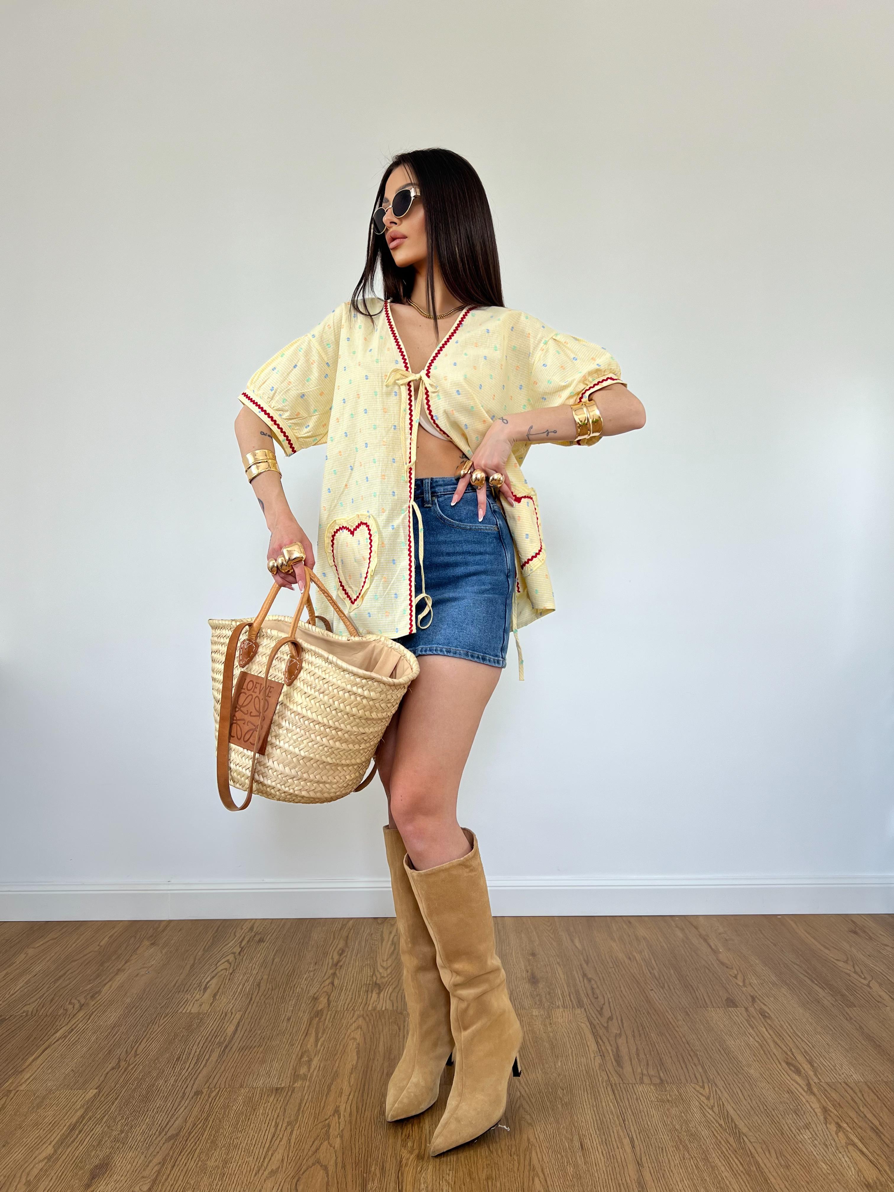 Camicia Amore Gialla