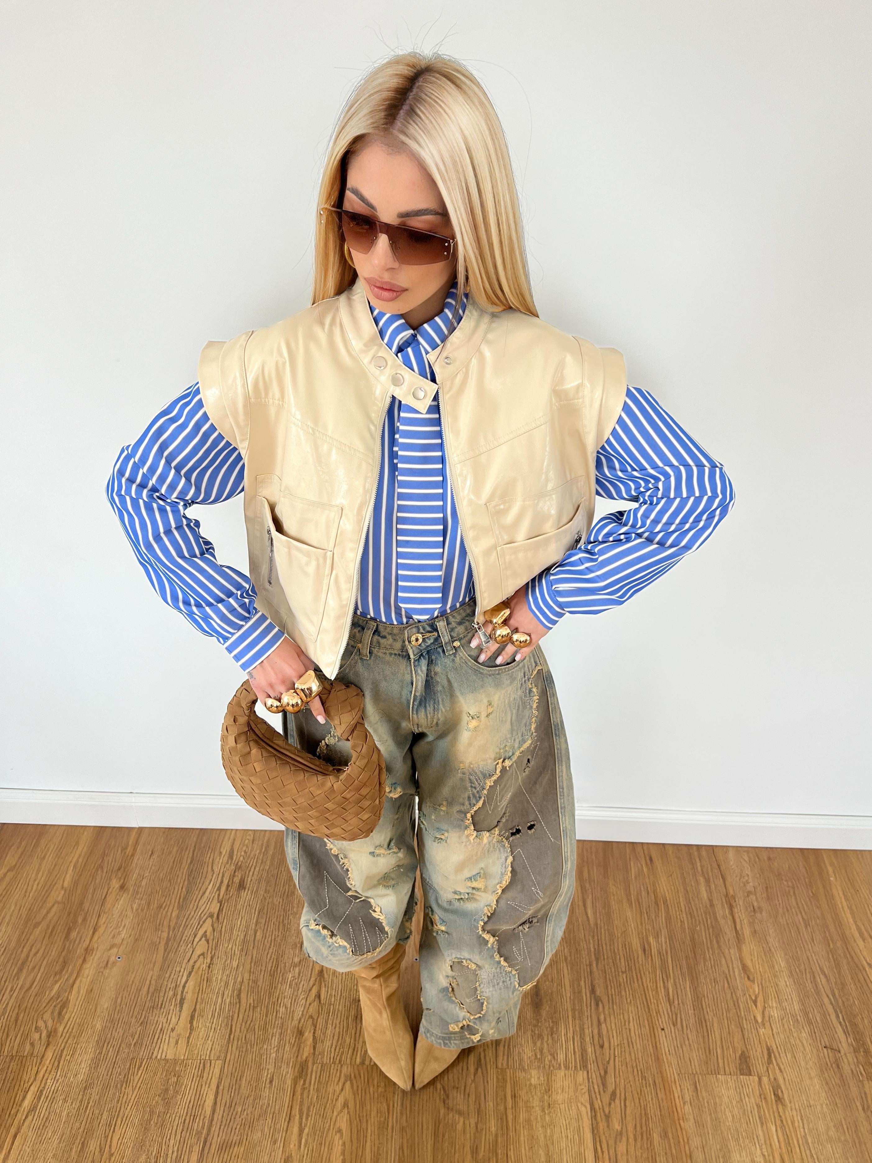 Gilet/Smanicato Fraiser Beige