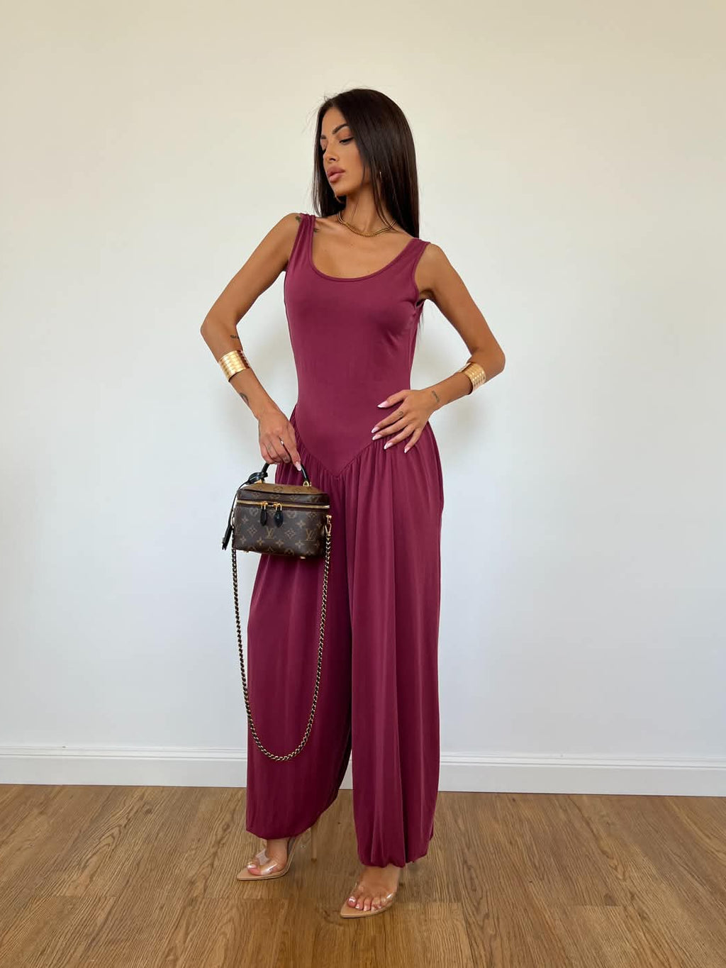 Jumpsuit Nora Prugna