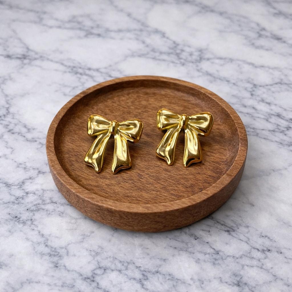 Orecchini Fiocco Gold