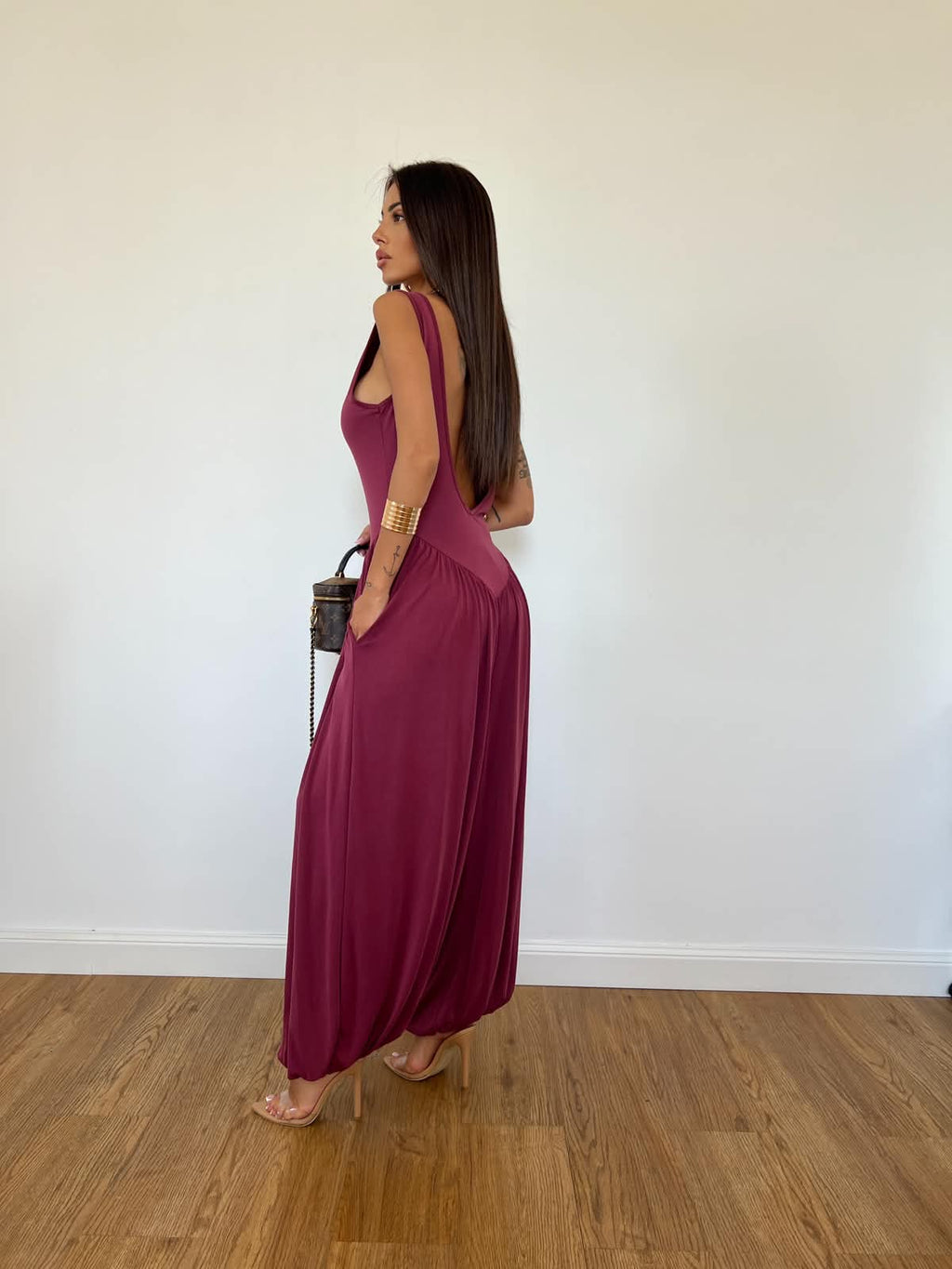 Jumpsuit Nora Prugna