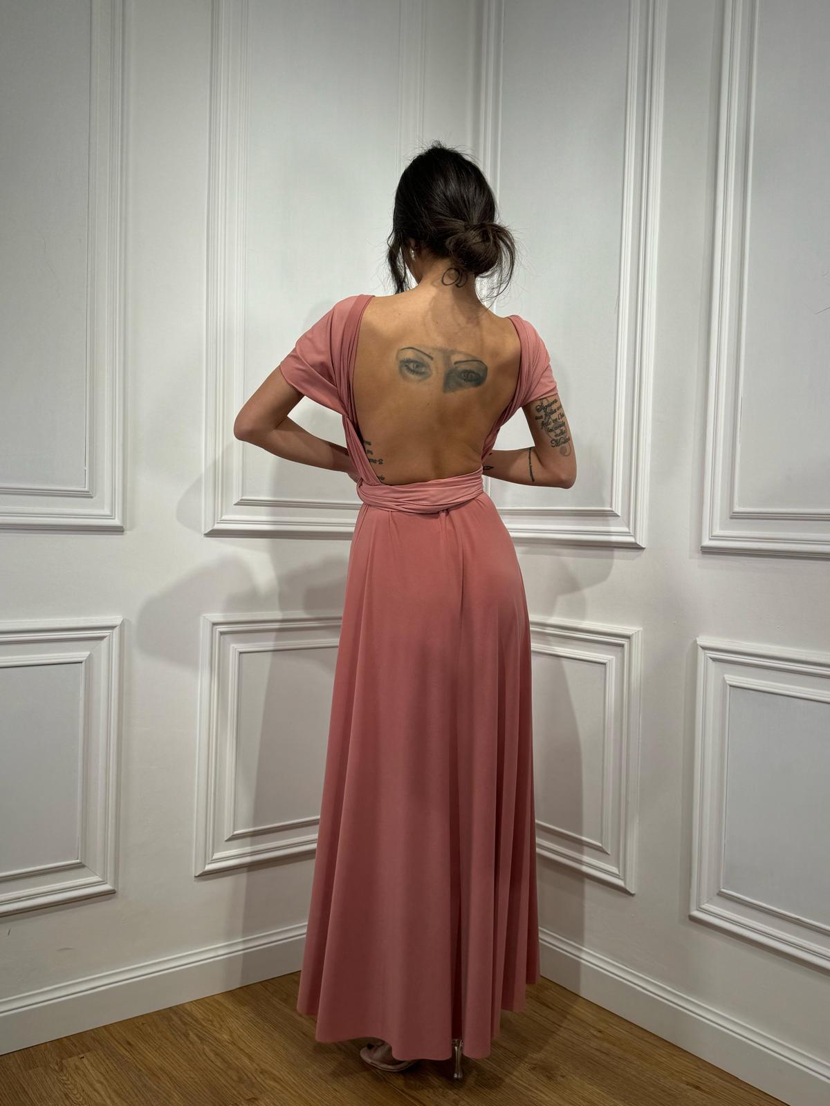 Vestito Infinity Rosa Antico