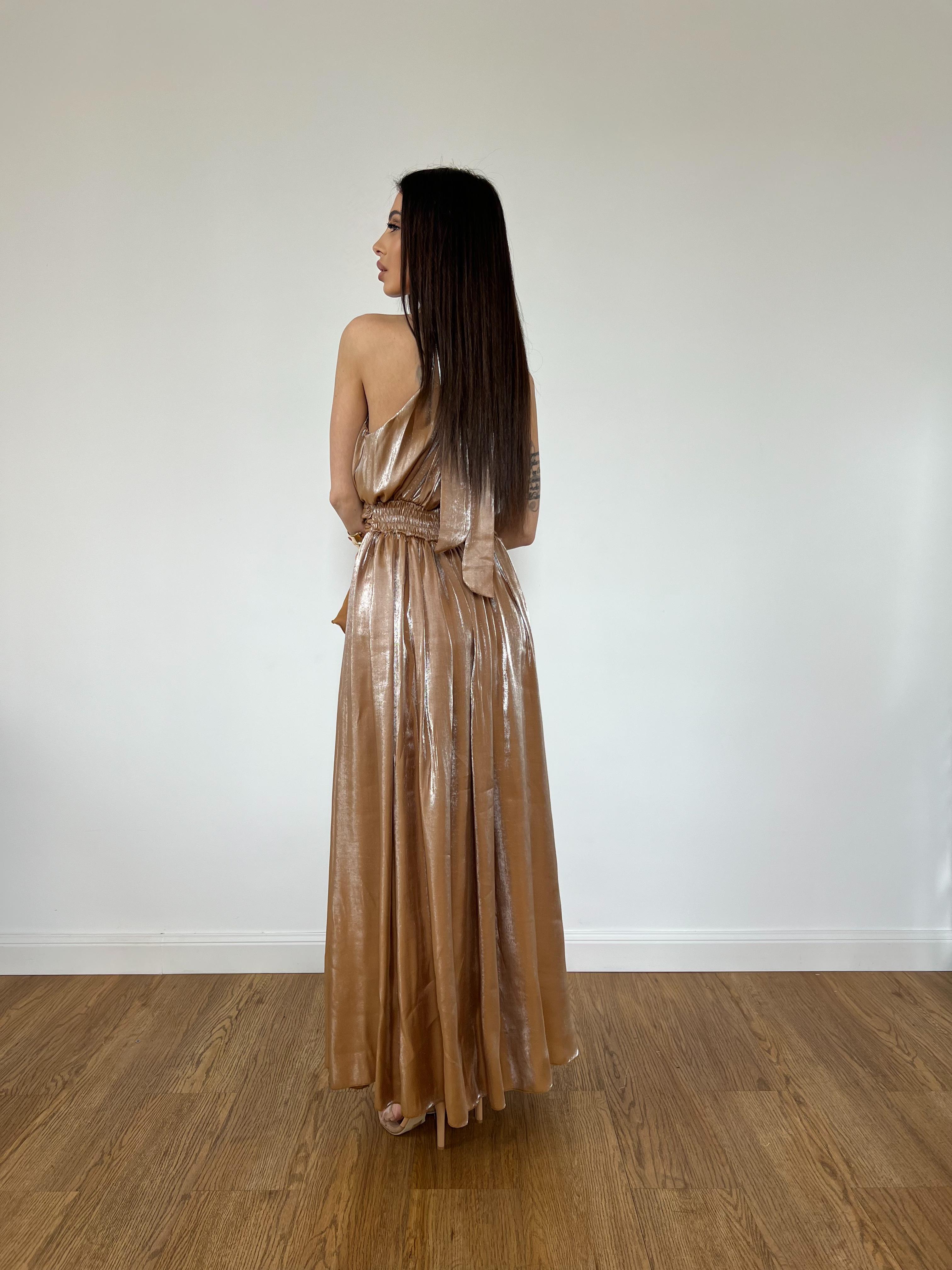 Vestito Fleur Caramello