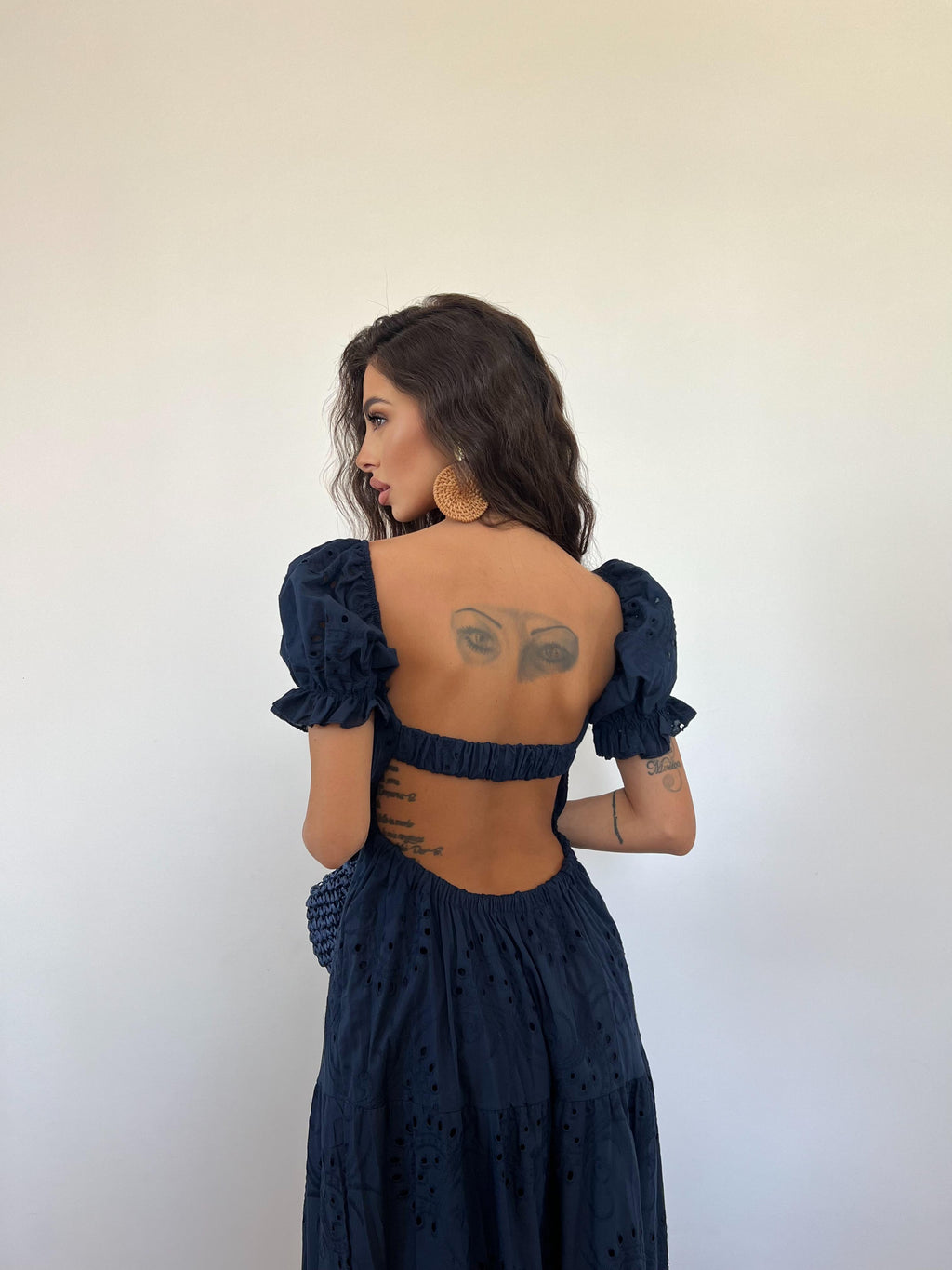 Vestito Ines Blu Notte