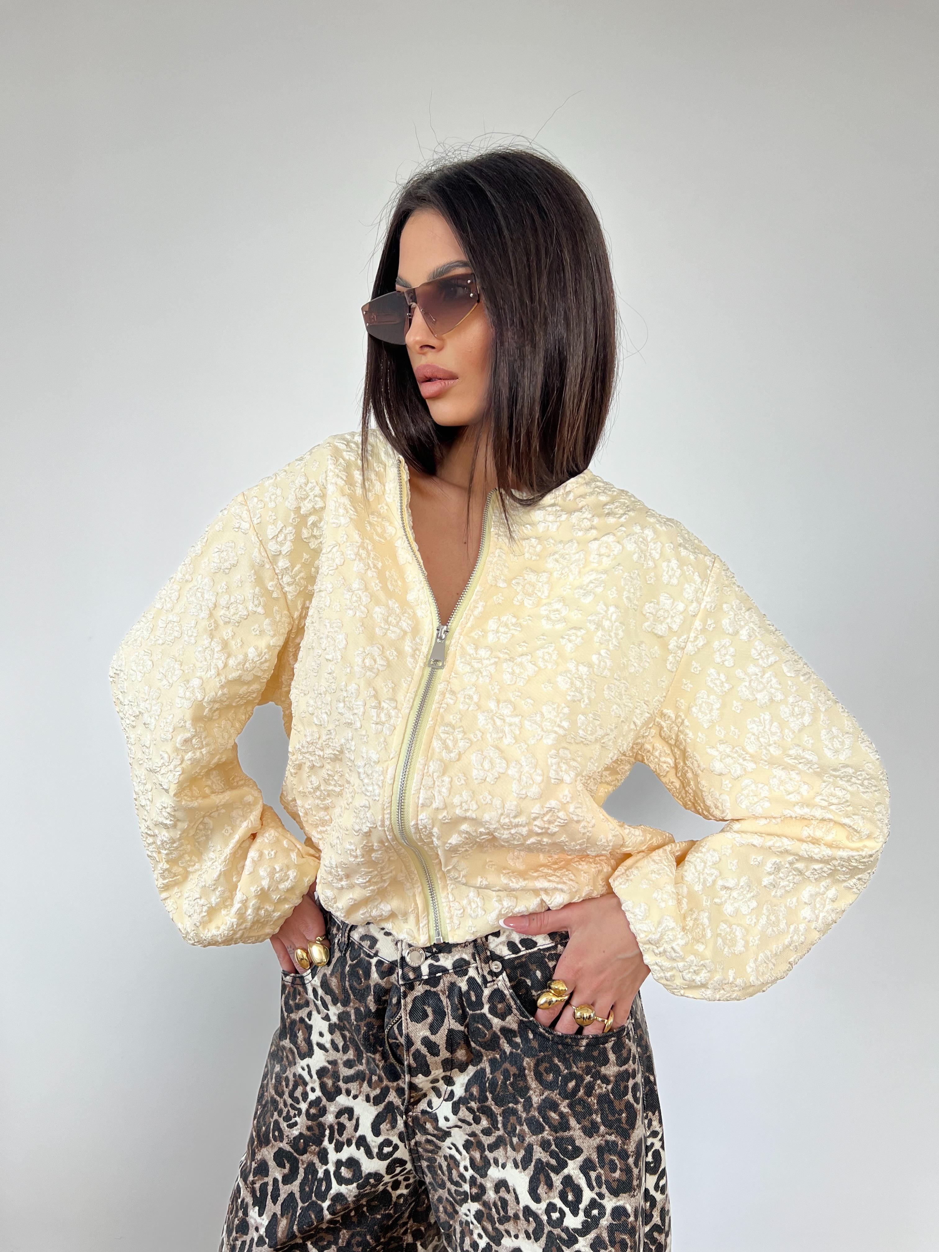Bomber Fleur Giallo