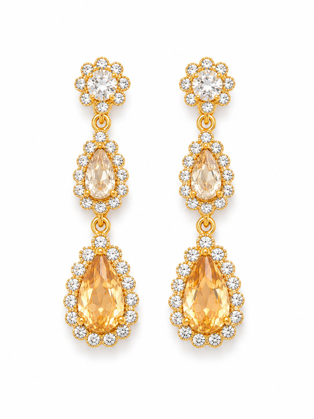 Orecchino Diamond Gold