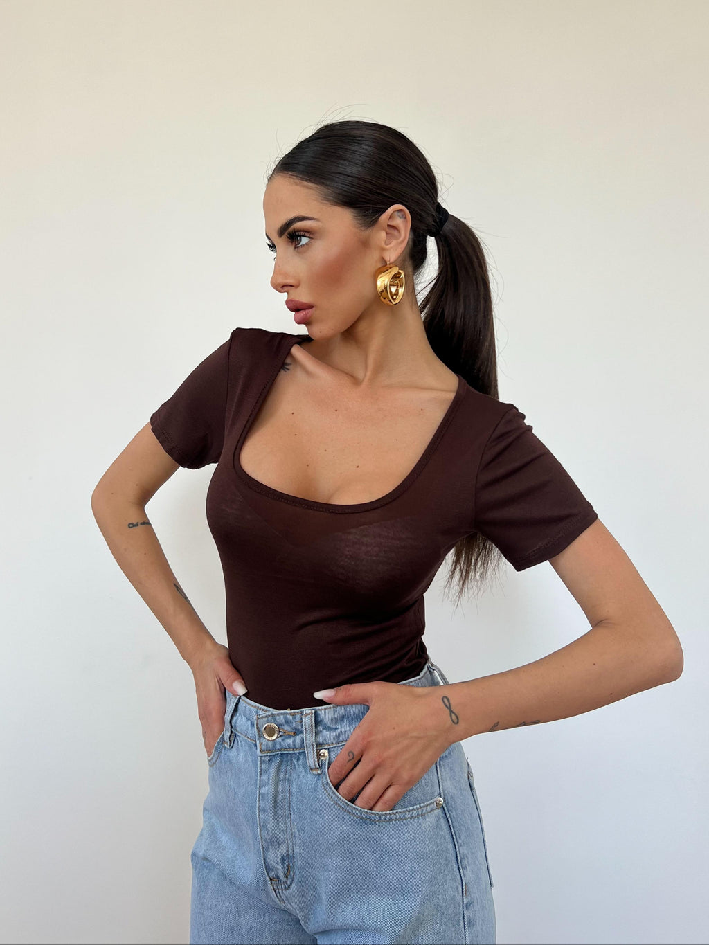 Body Round Blend Marrone