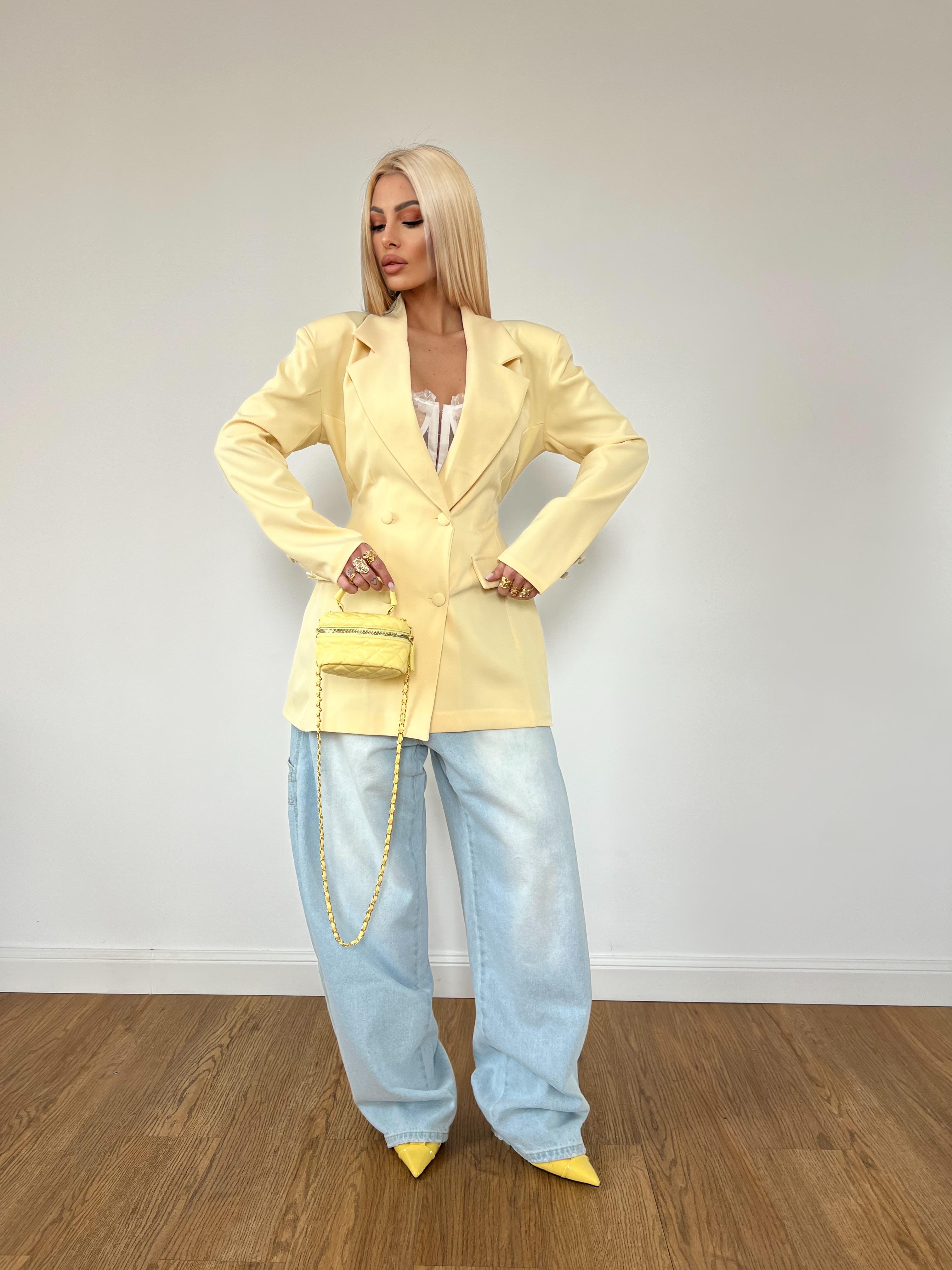 Blazer Aramita Giallo