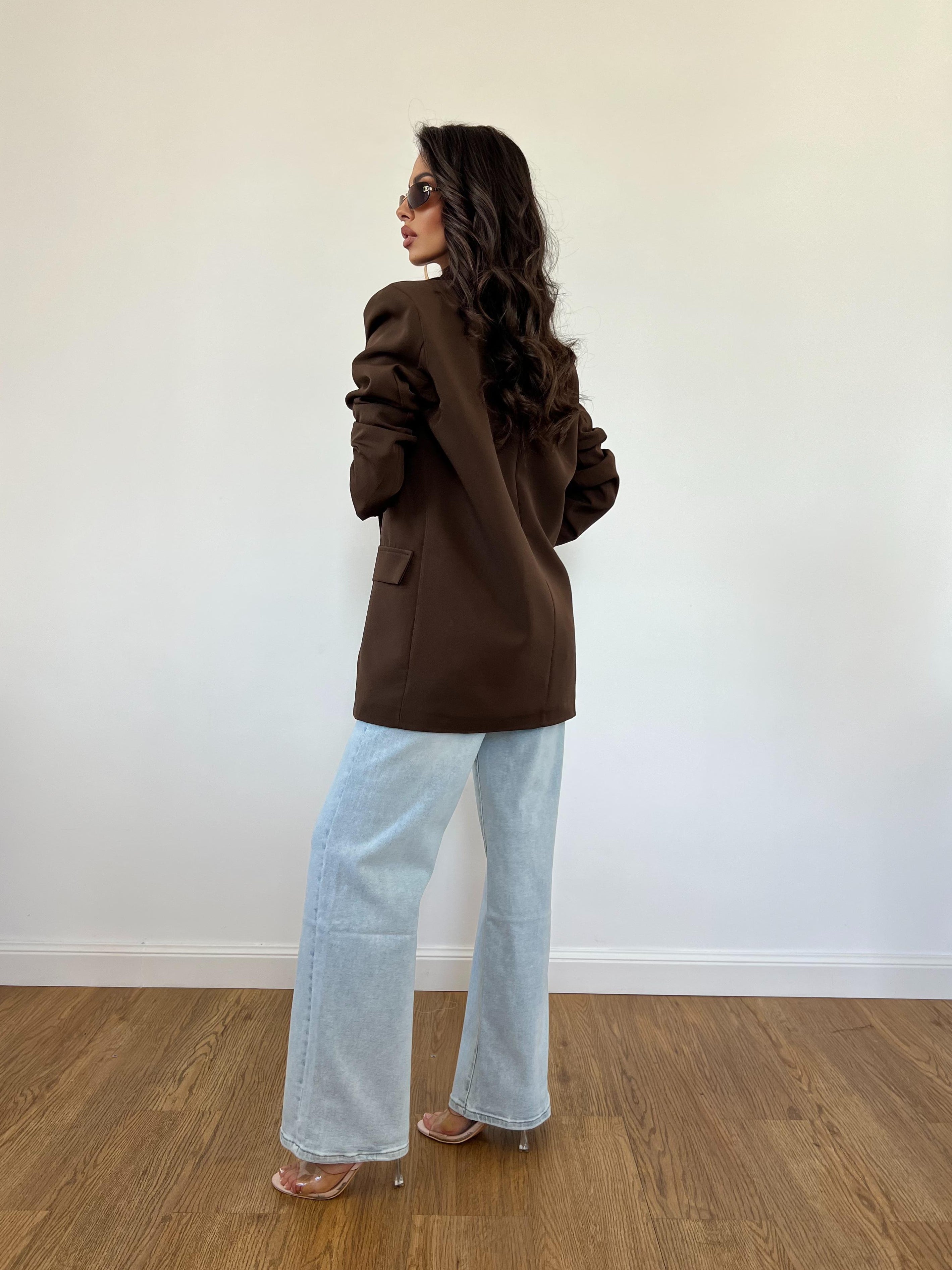 Blazer Over Marrone