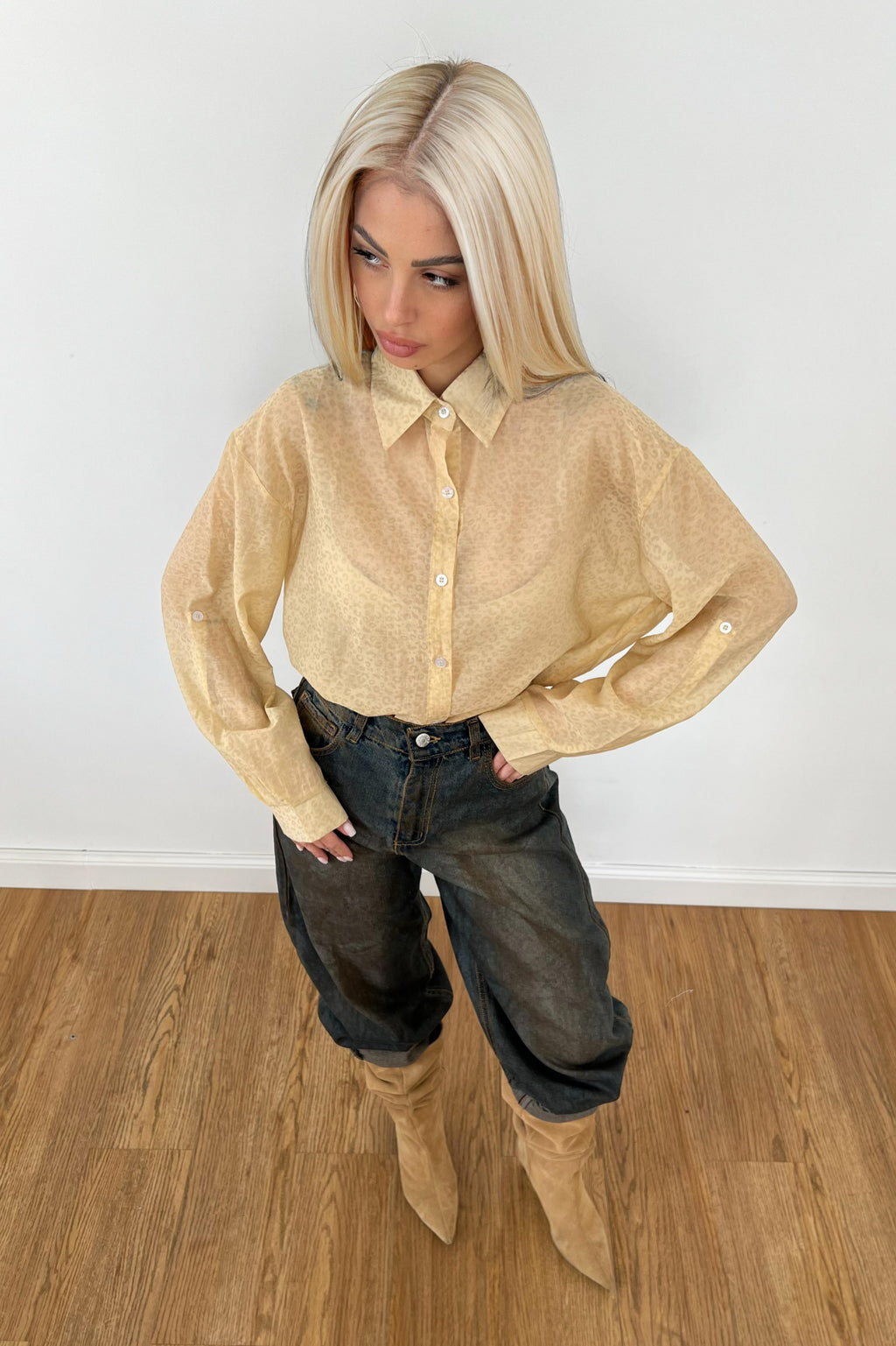 Camicia Urban Wild Gialla