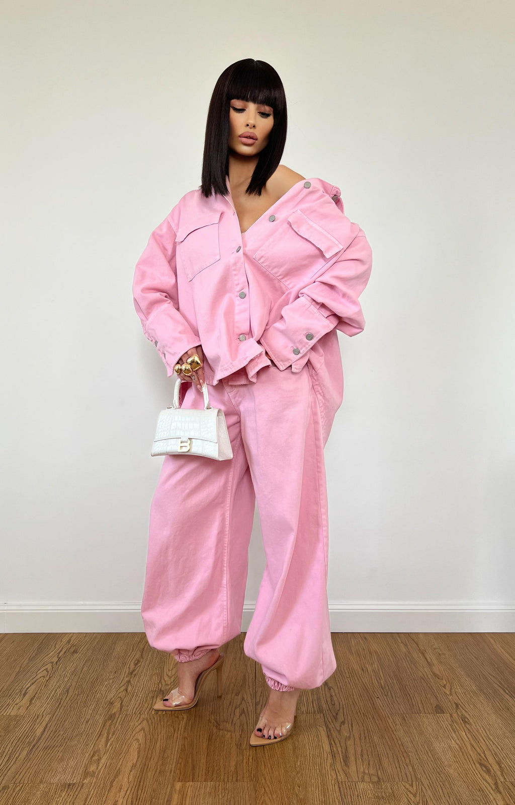 Coordinato Denim Dean Rosa