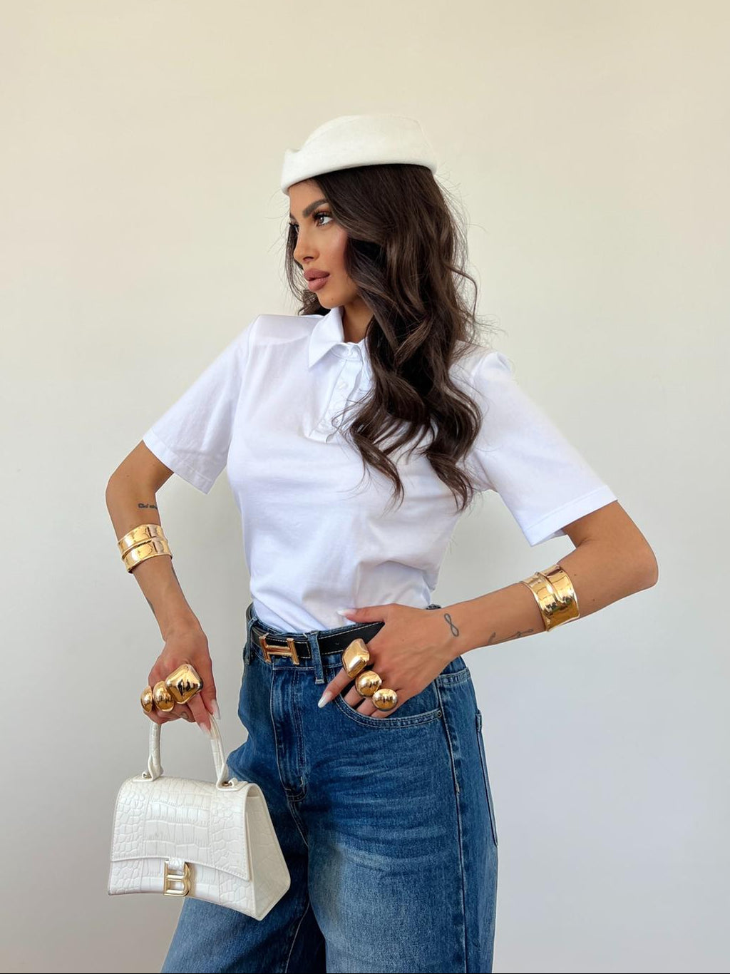 Maglia Polo 2.0 Bianca