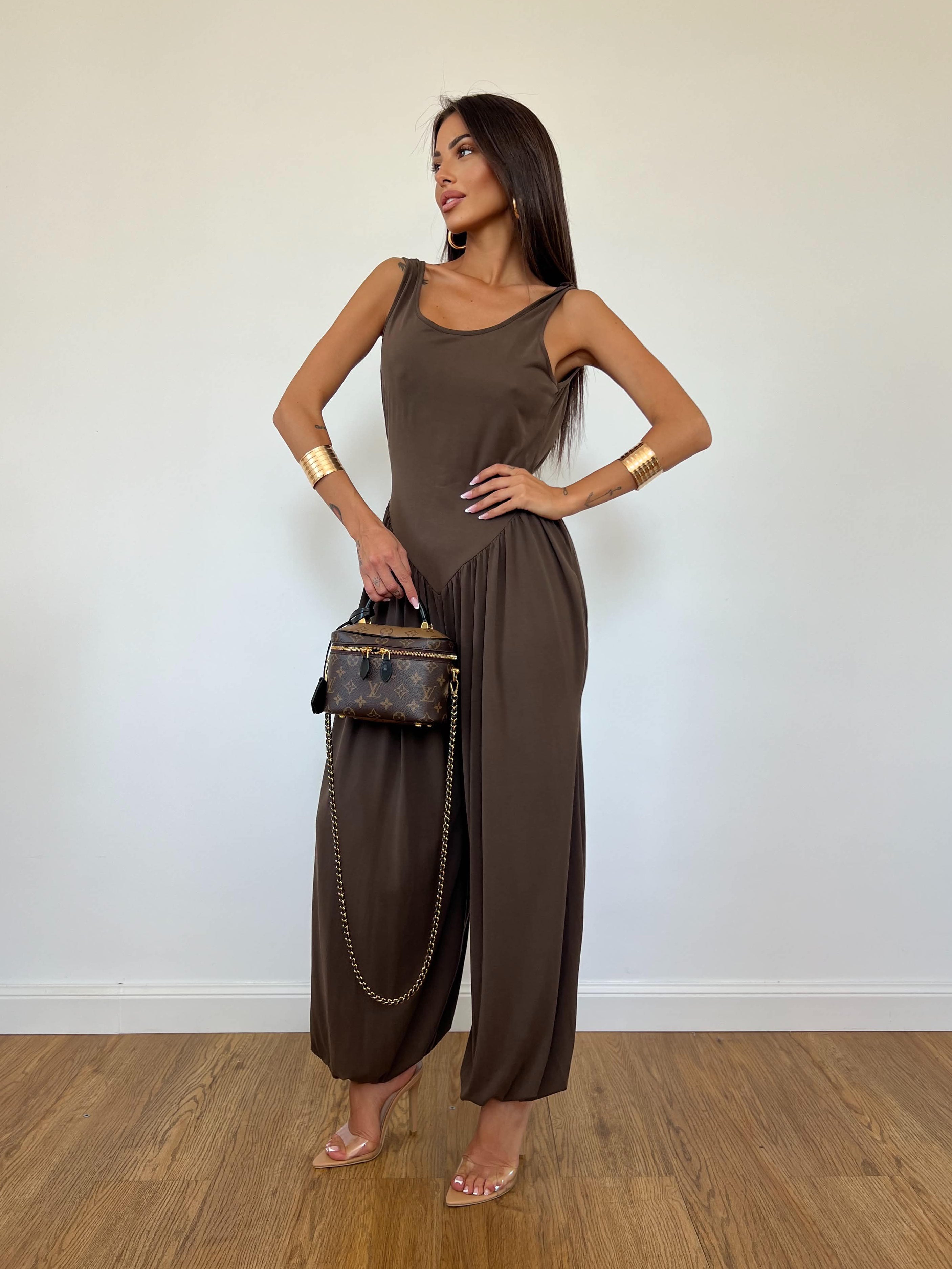 Jumpsuit Nora Marrone