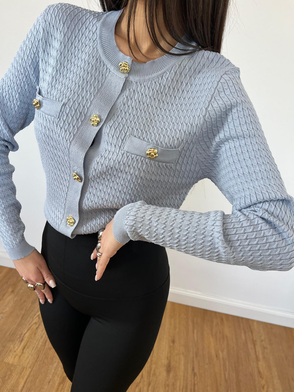 Cardigan Missy Azzurro