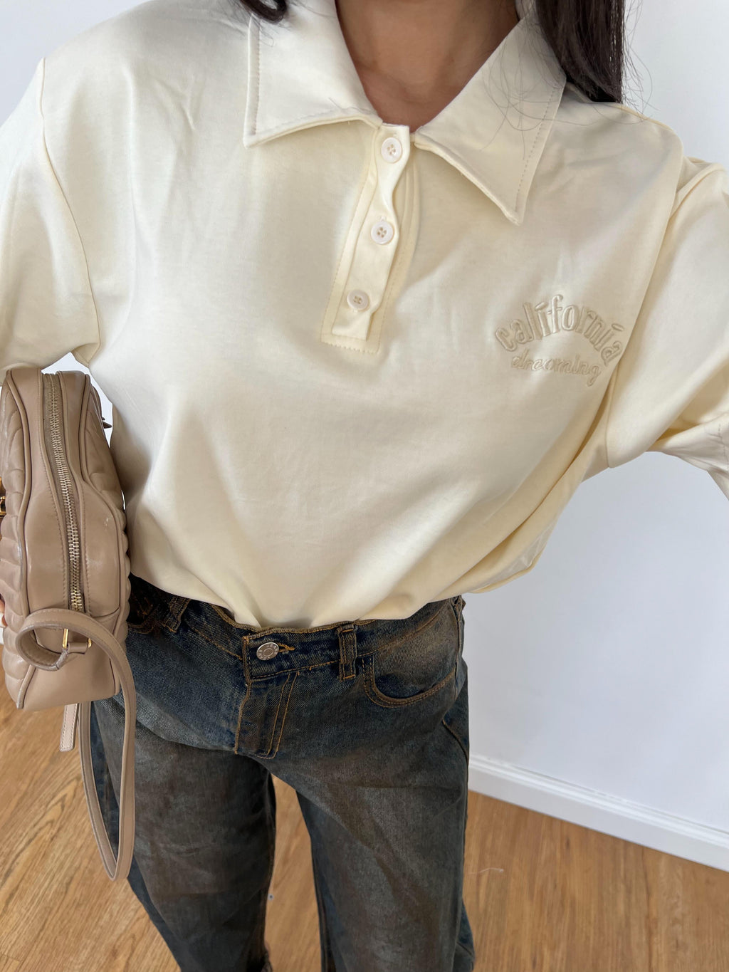 Maglia Polo California Beige