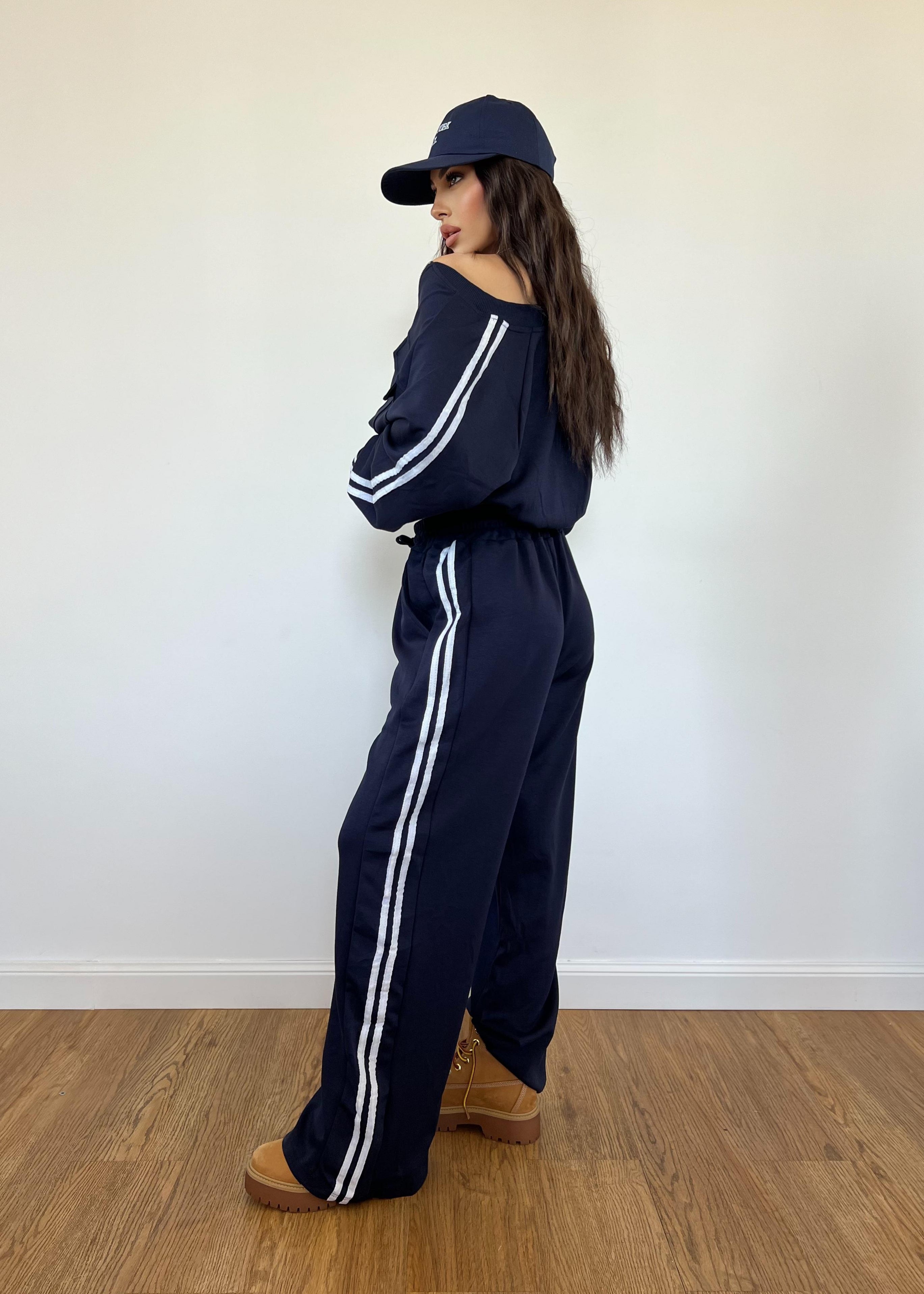 Coordinato Adida Sports Blu Notte