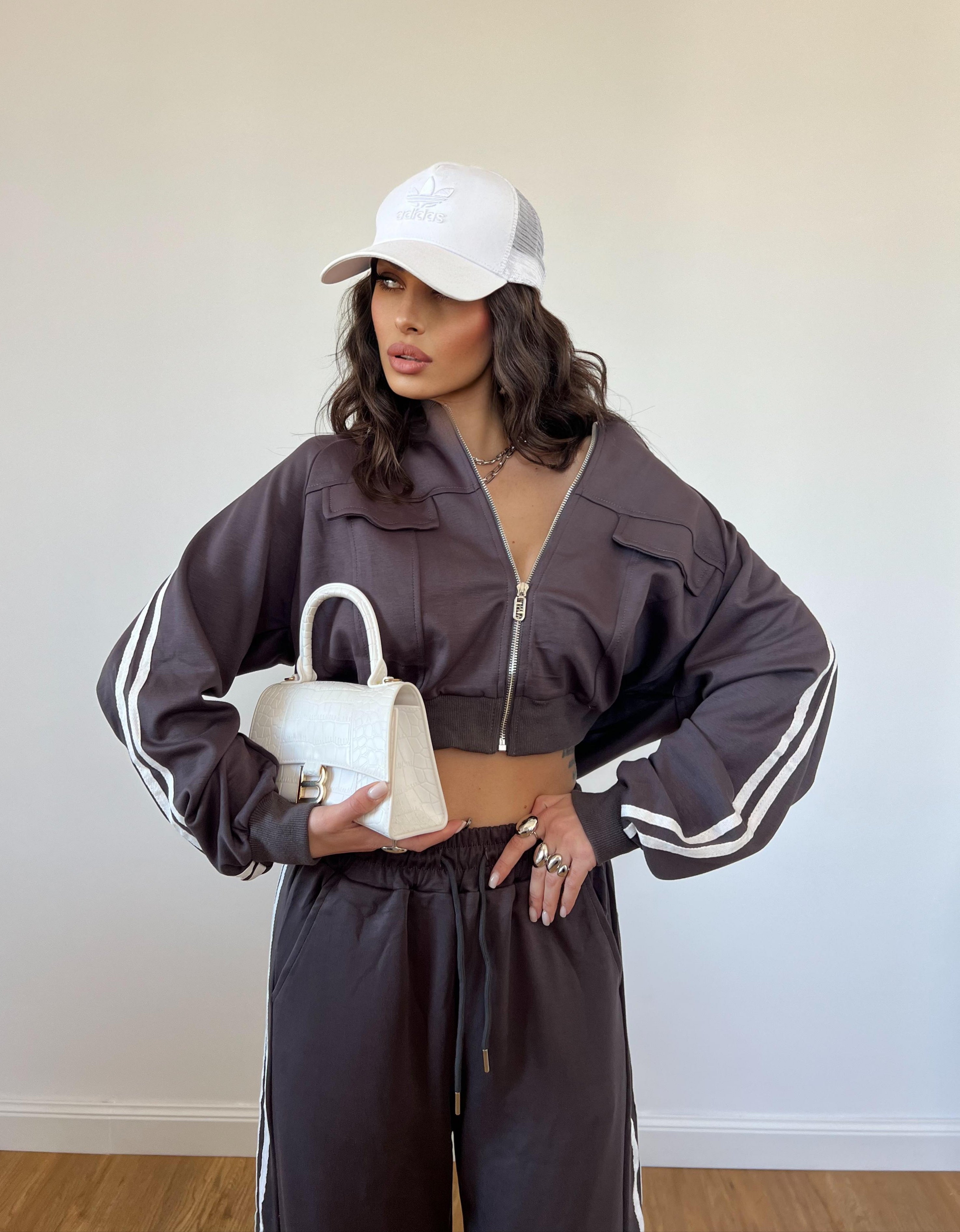 Coordinato Adida Sports Grigio