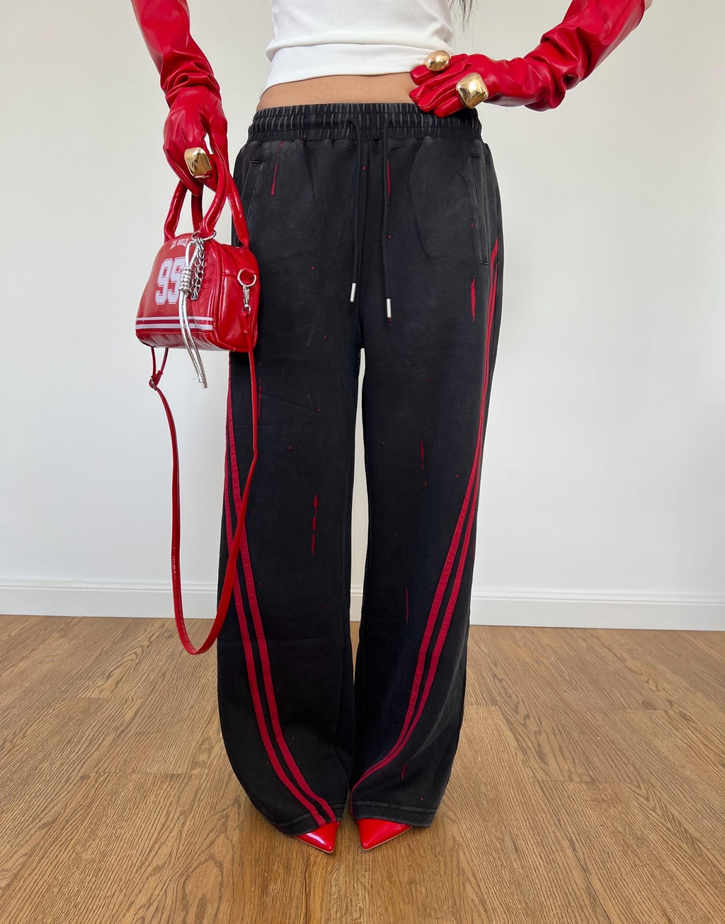 Pantalone Chicago Adida Rosso