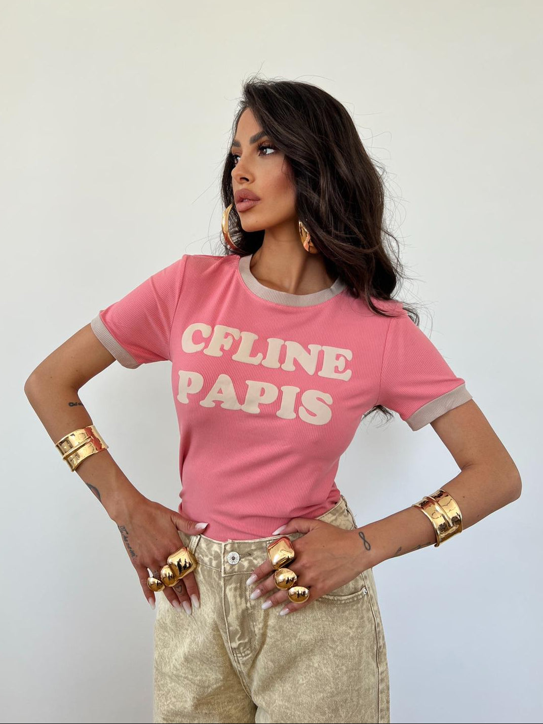 Maglia/T-Shirt Papis Rosa