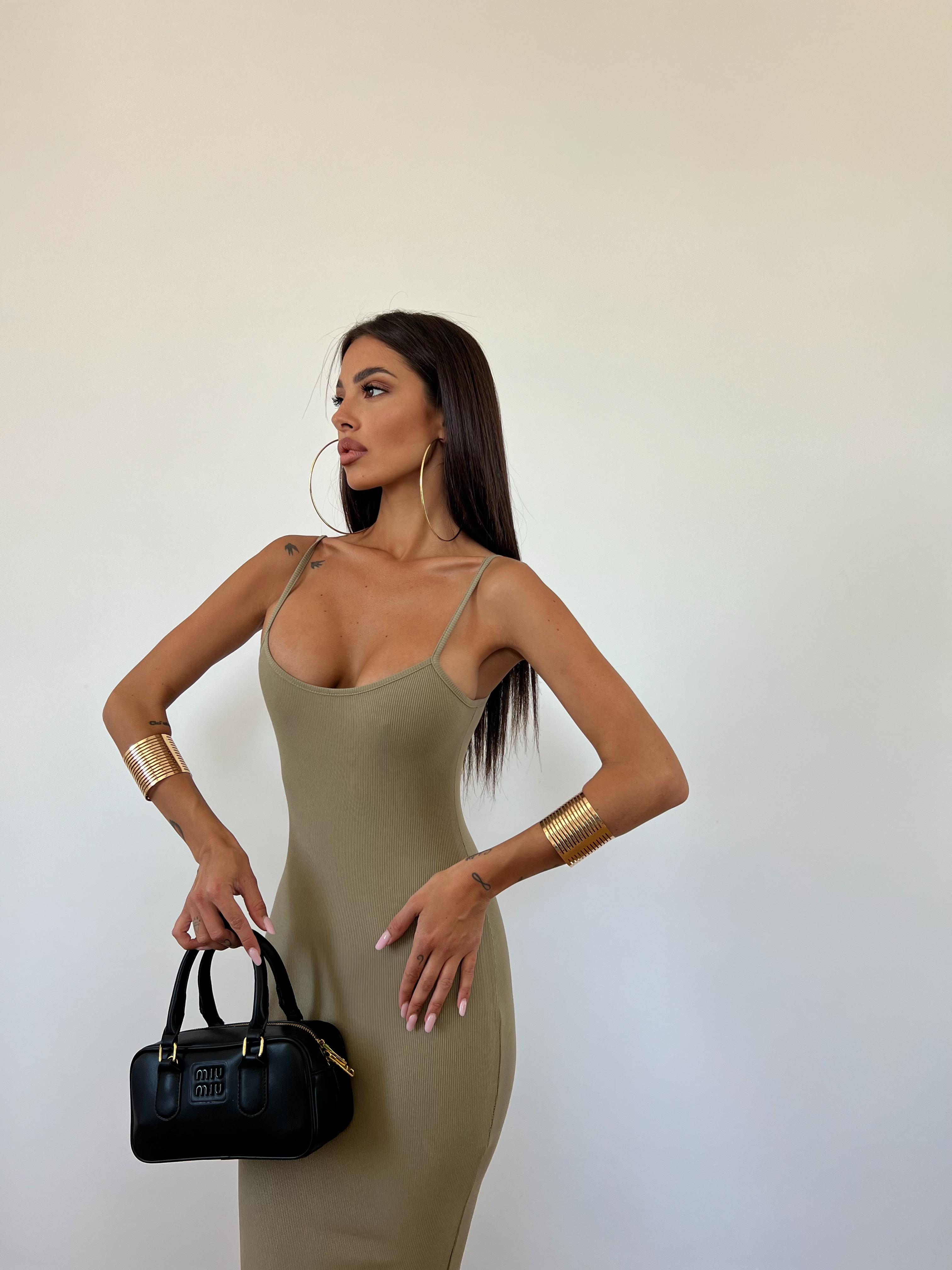 Vestito Astra Verde Militare