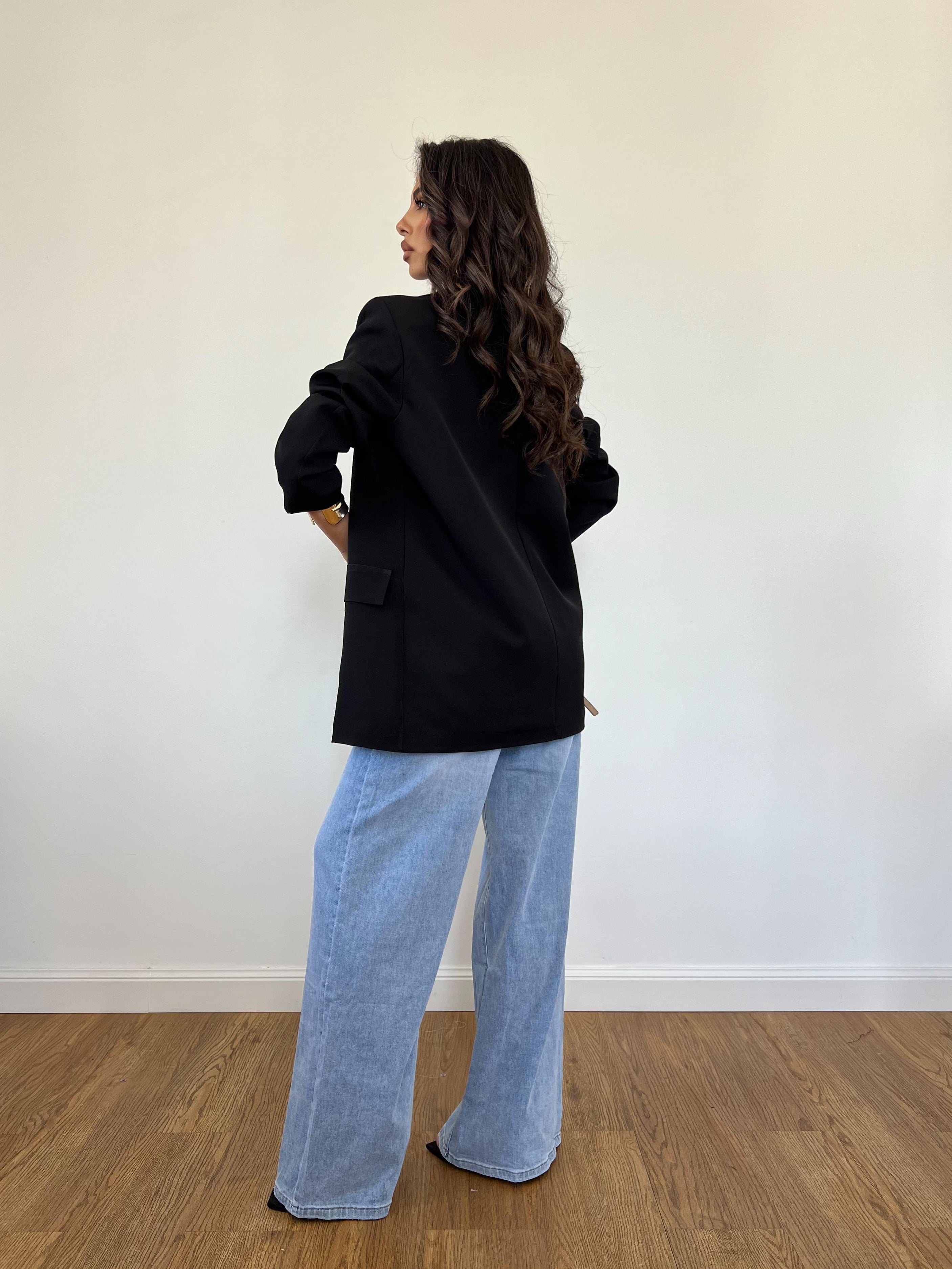 Blazer Over Nero