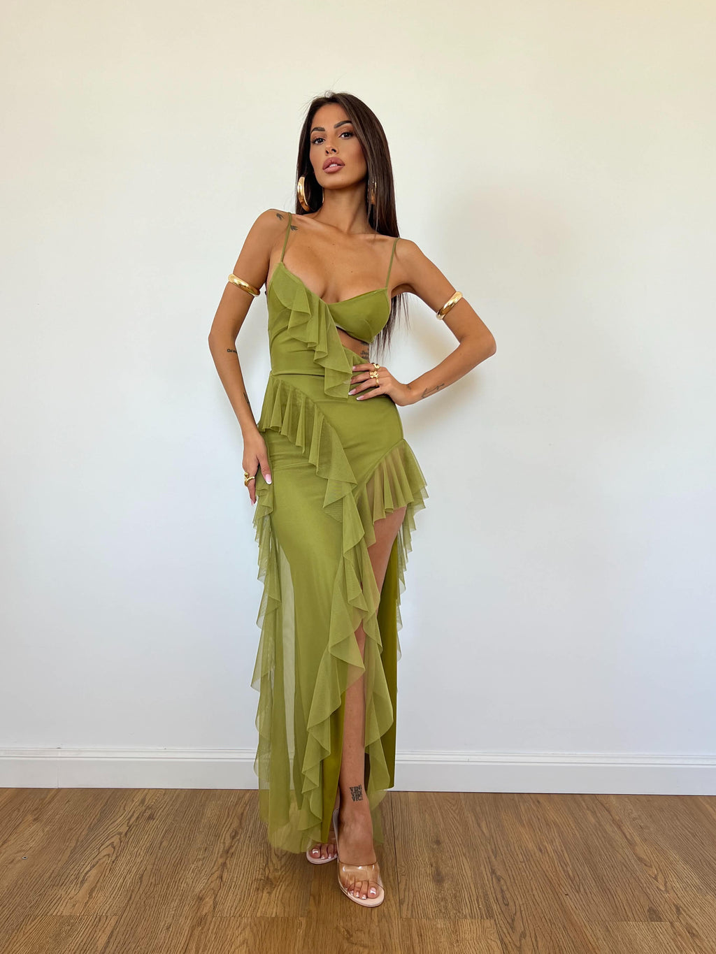 Vestito Hera Verde Pistacchio