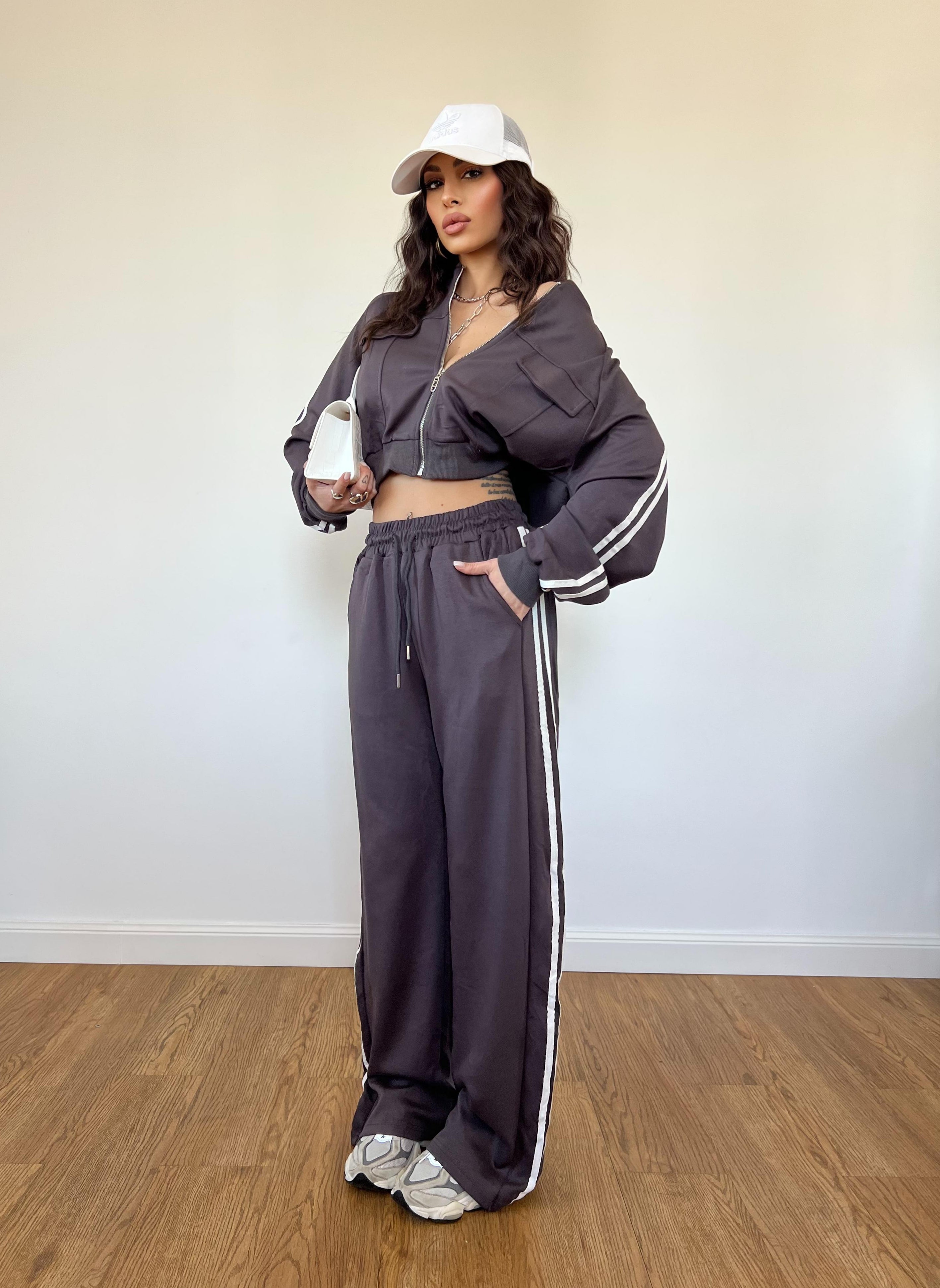 Coordinato Adida Sports Grigio