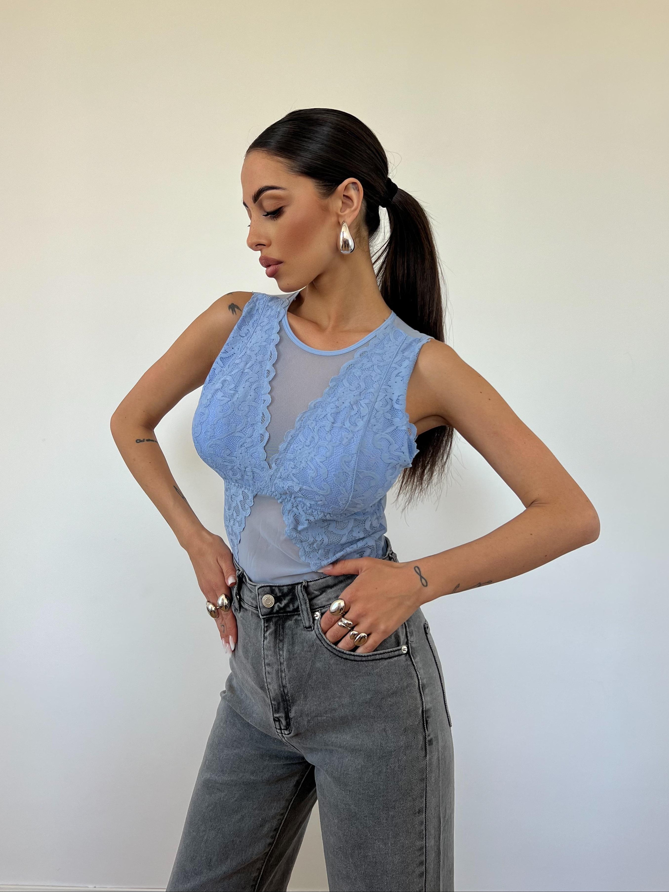Body Apolline Azzurro