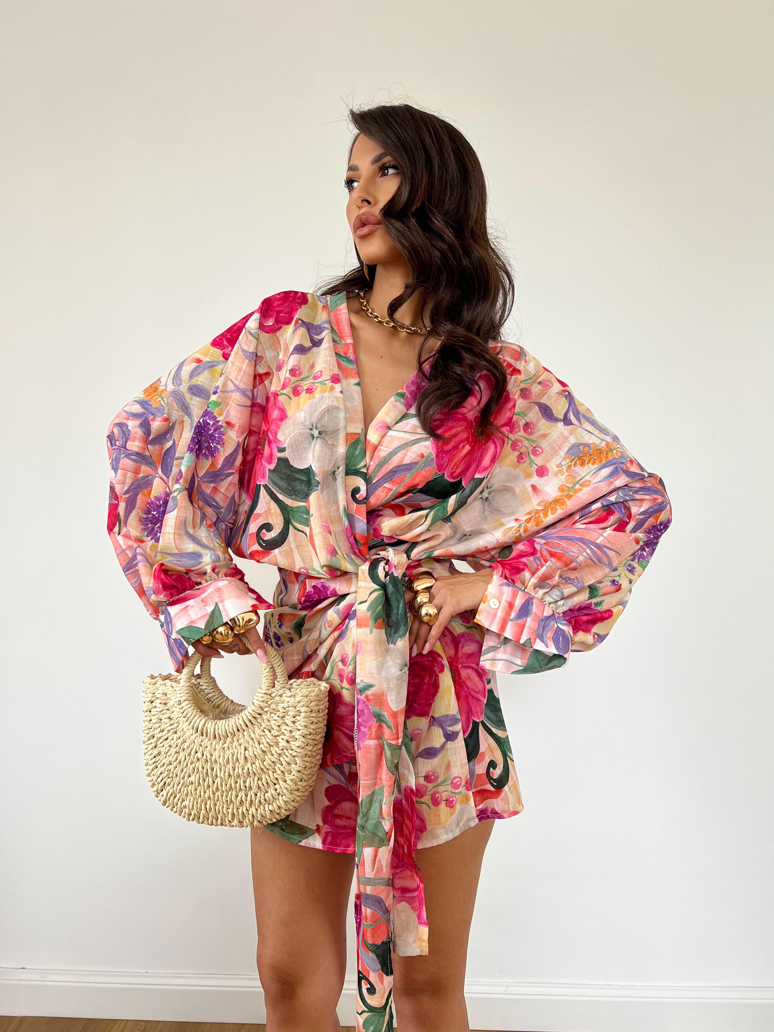 Vestito Rebecca Flower